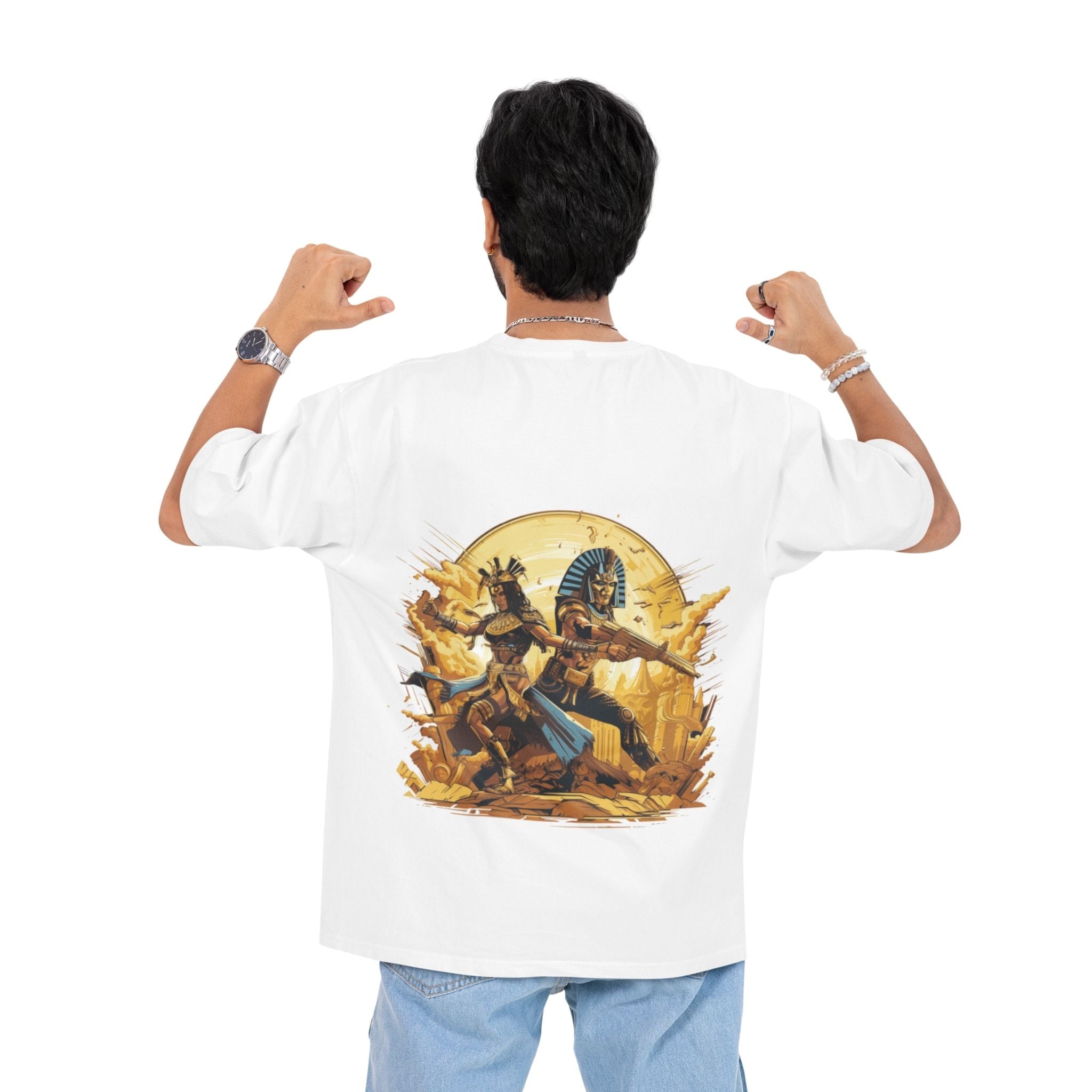 Shirt Over - Epic Egyptian Warrior Duo