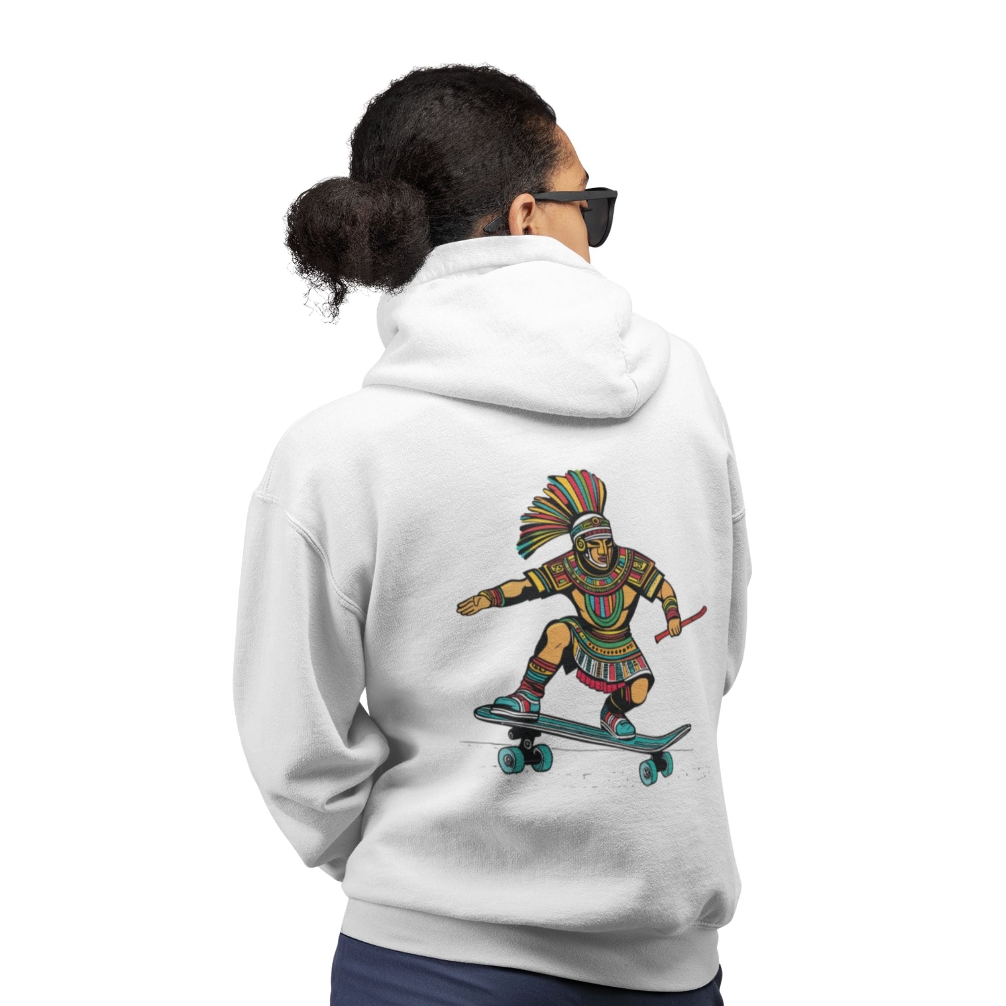 Hoodie - Aztec Warrior Skateboarding