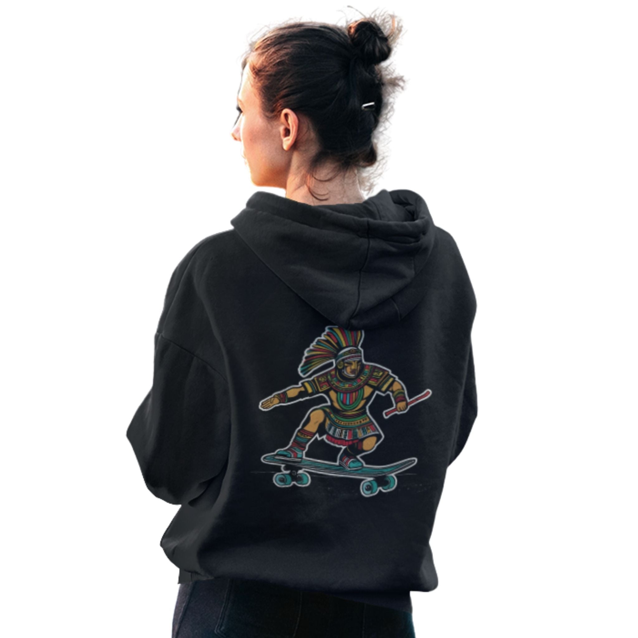 Hoodie - Aztec Warrior Skateboarding