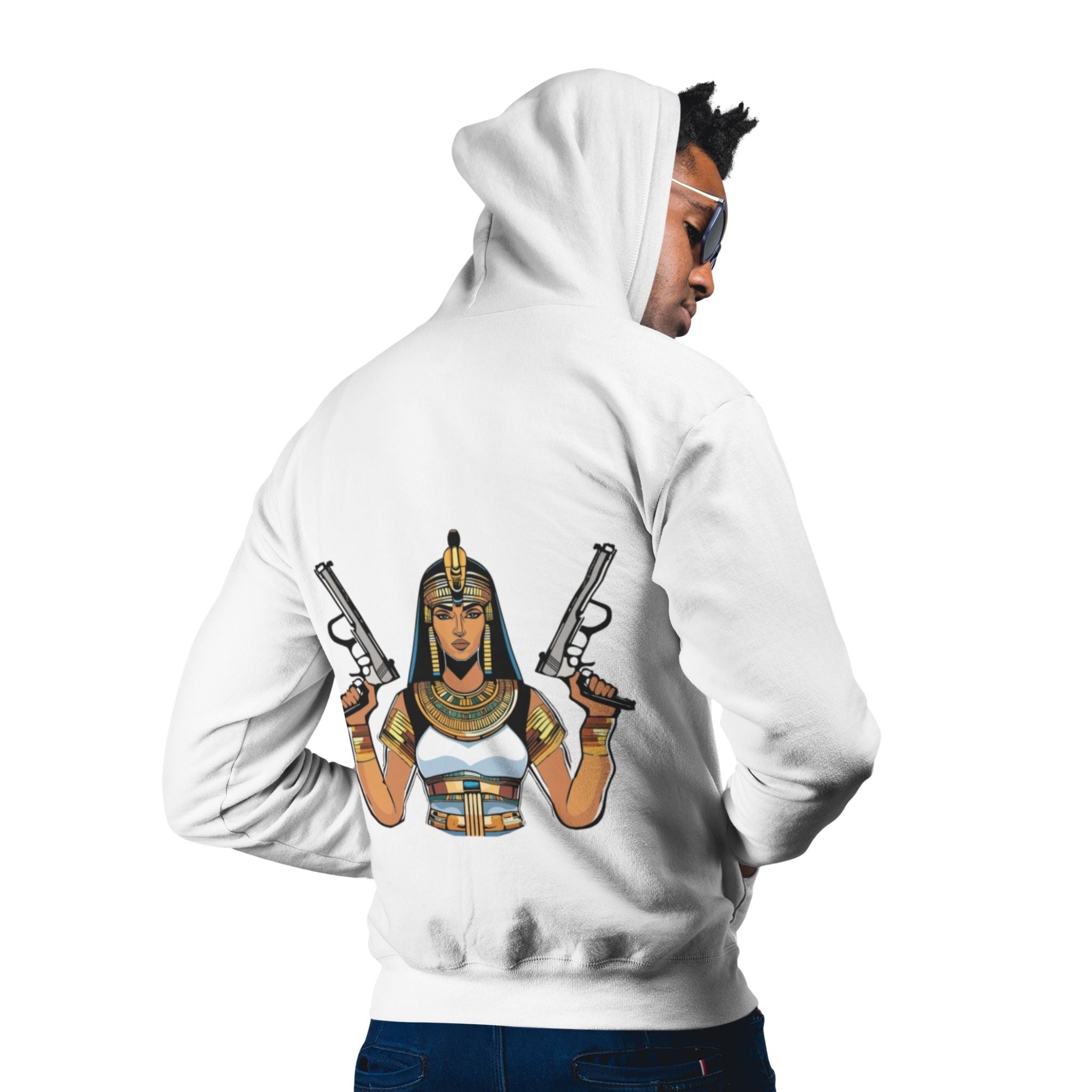 Hoodie - Cleopatra with Guns