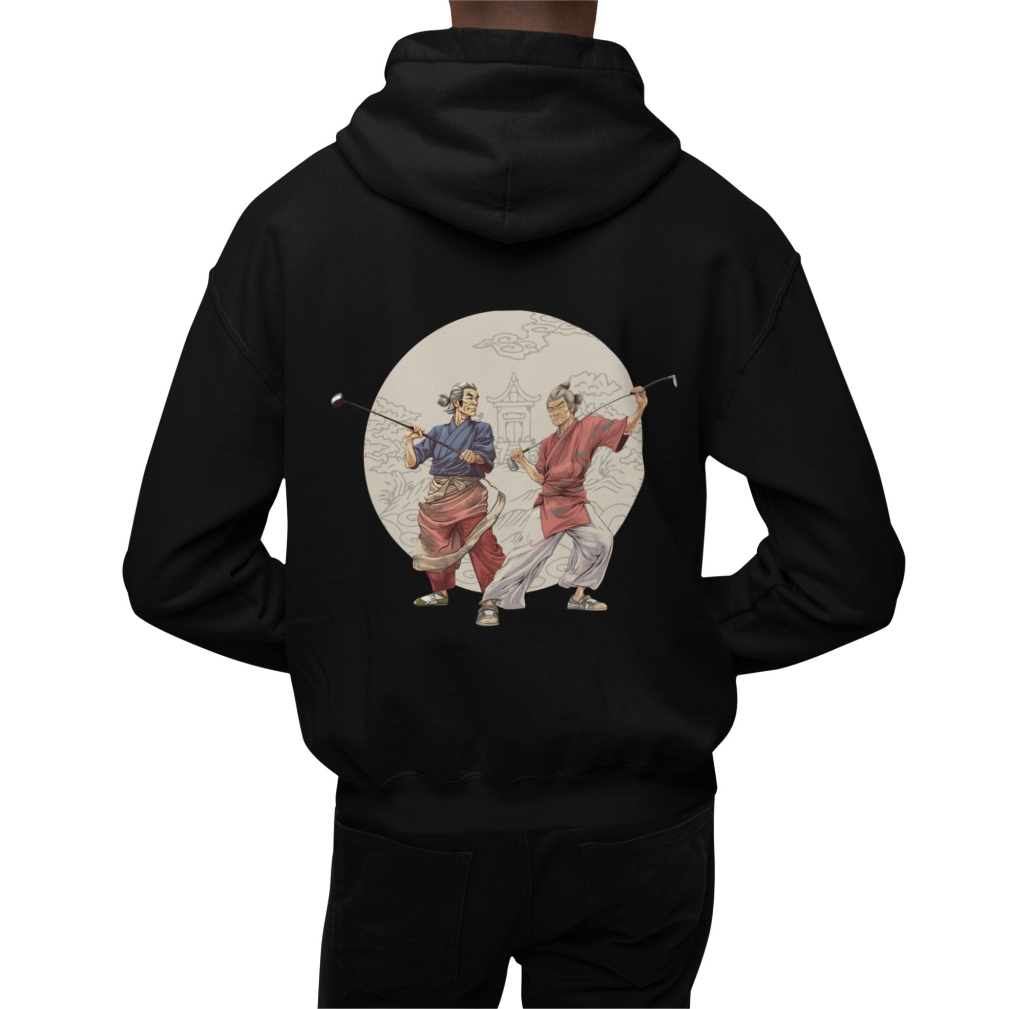 Hoodie - Samurai Golf Duel