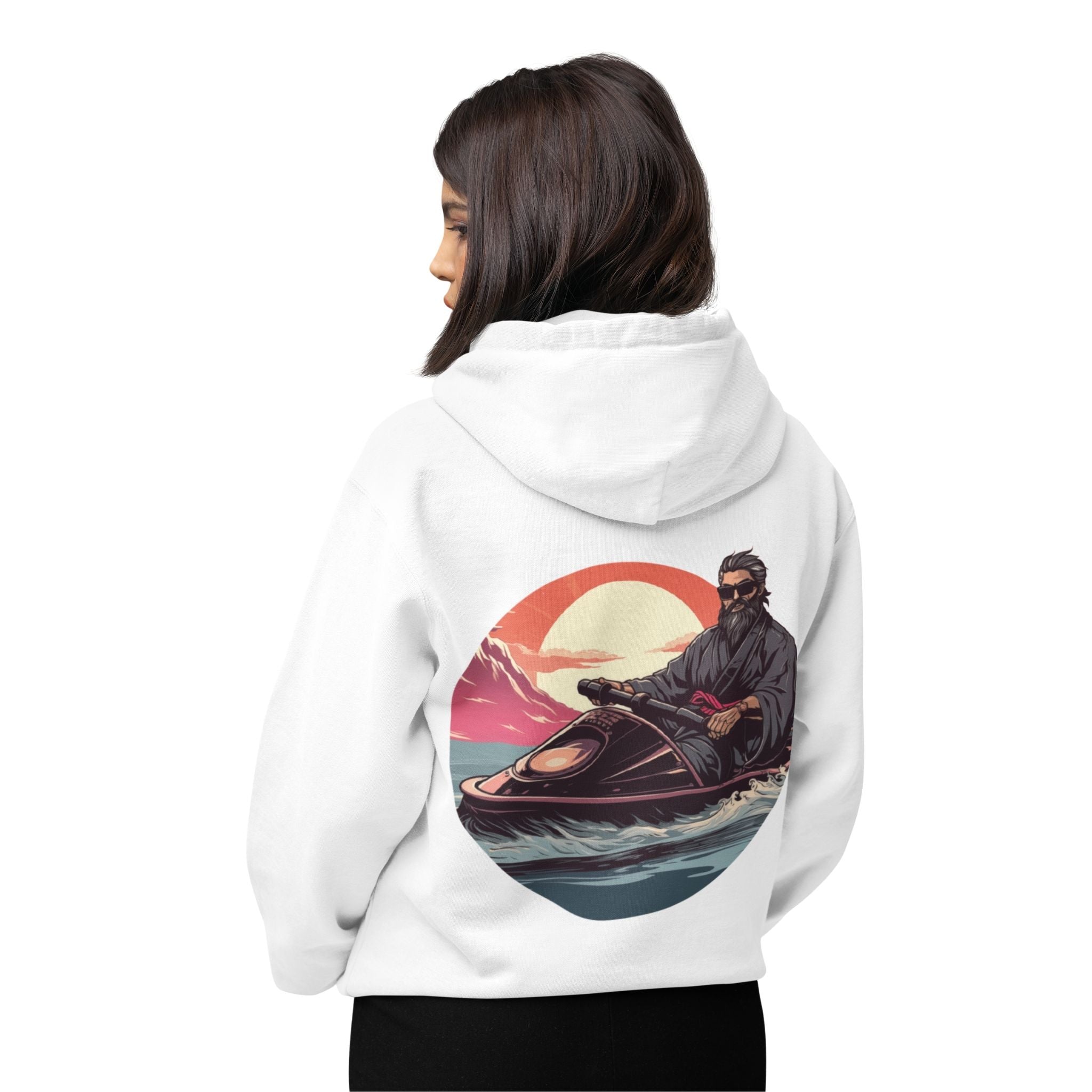 Hoodie - Samurai Waves