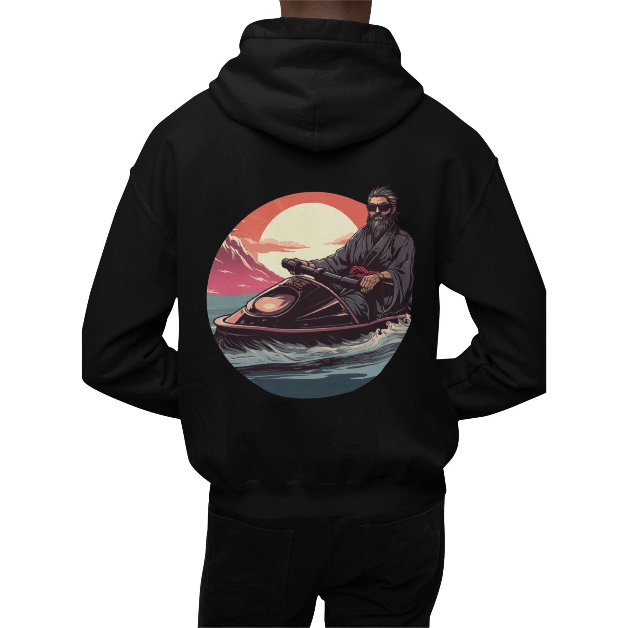 Hoodie - Samurai Waves