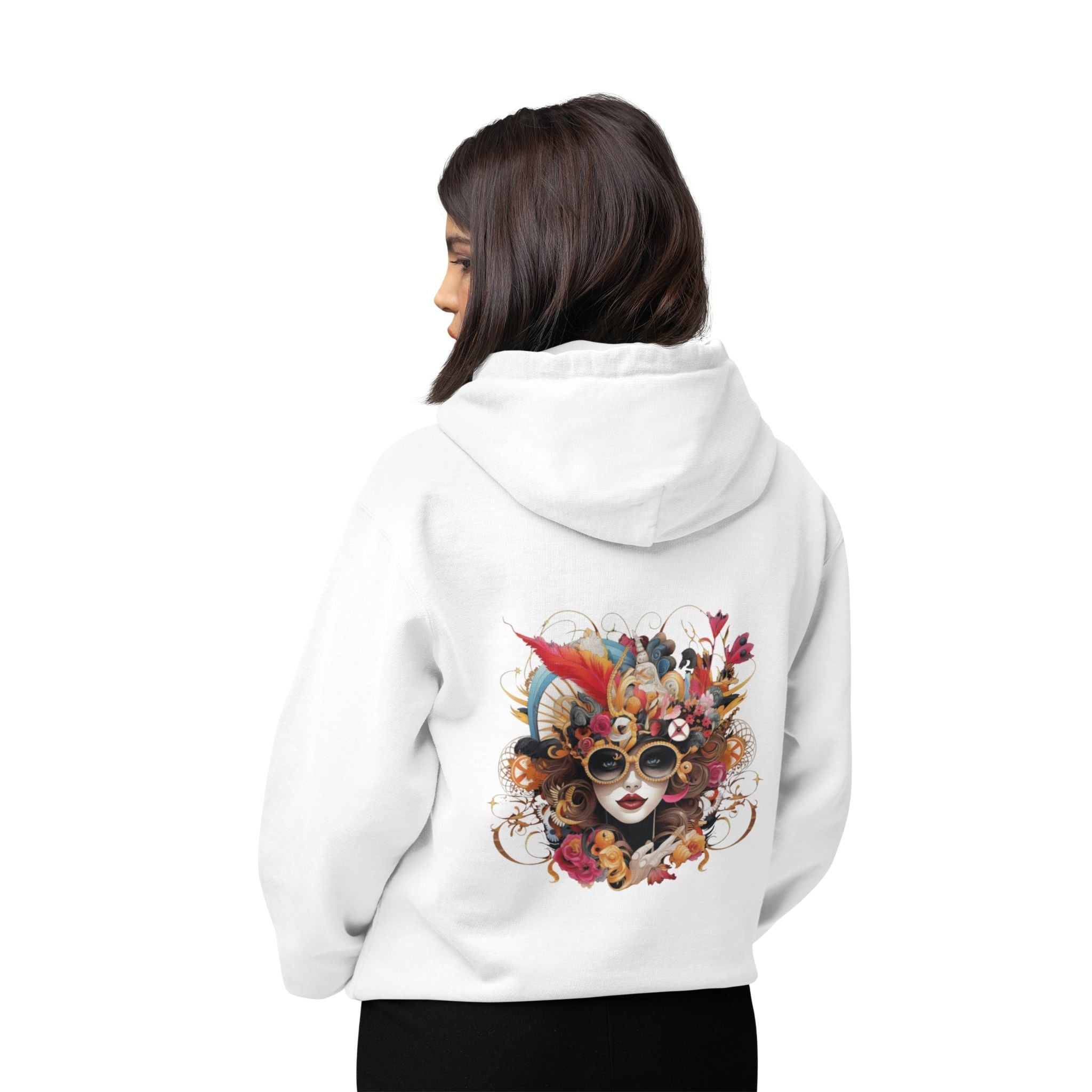 Hoodie - Floral Majesty