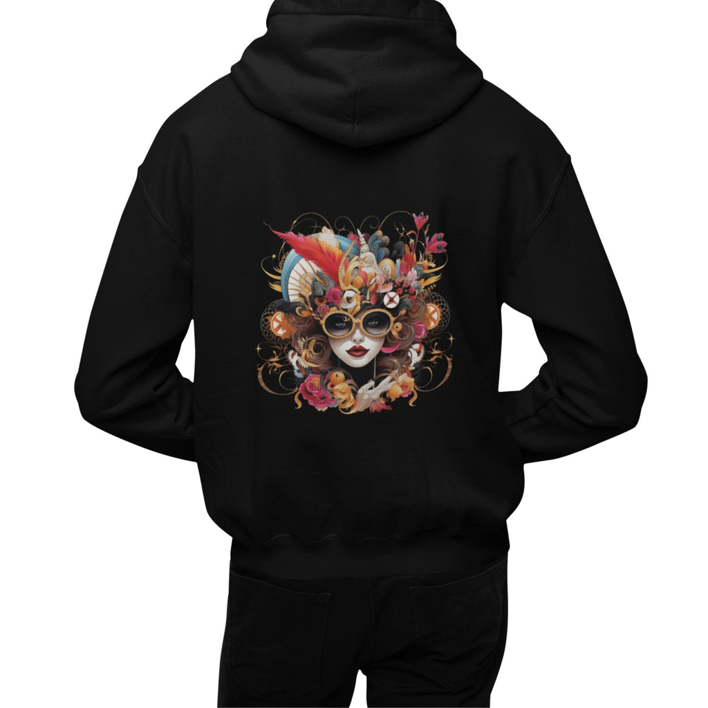 Hoodie - Floral Majesty