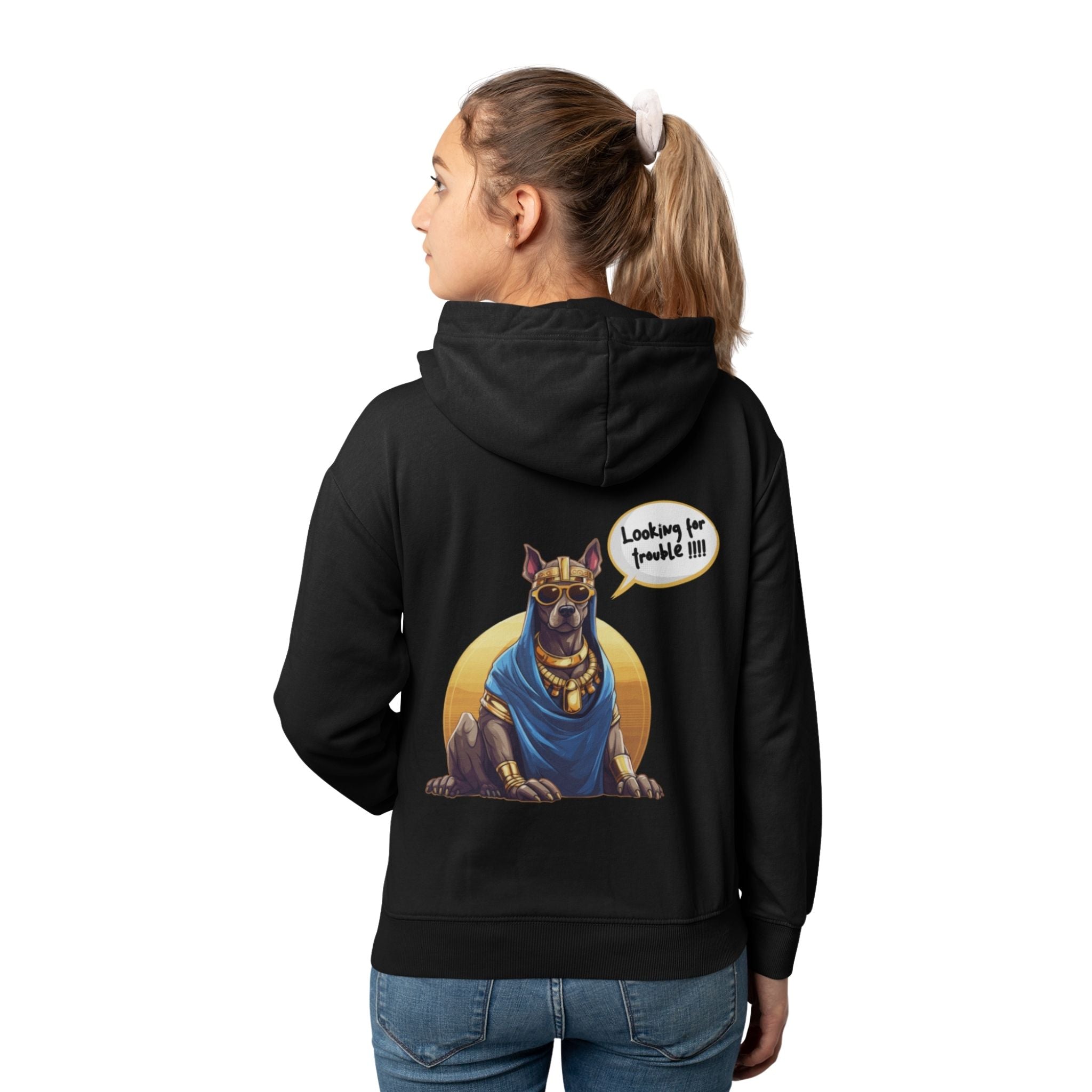 Hoodie - Trouble Seeker Anubis