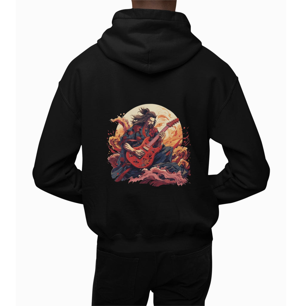 Hoodie - Samurai Guitar Waves