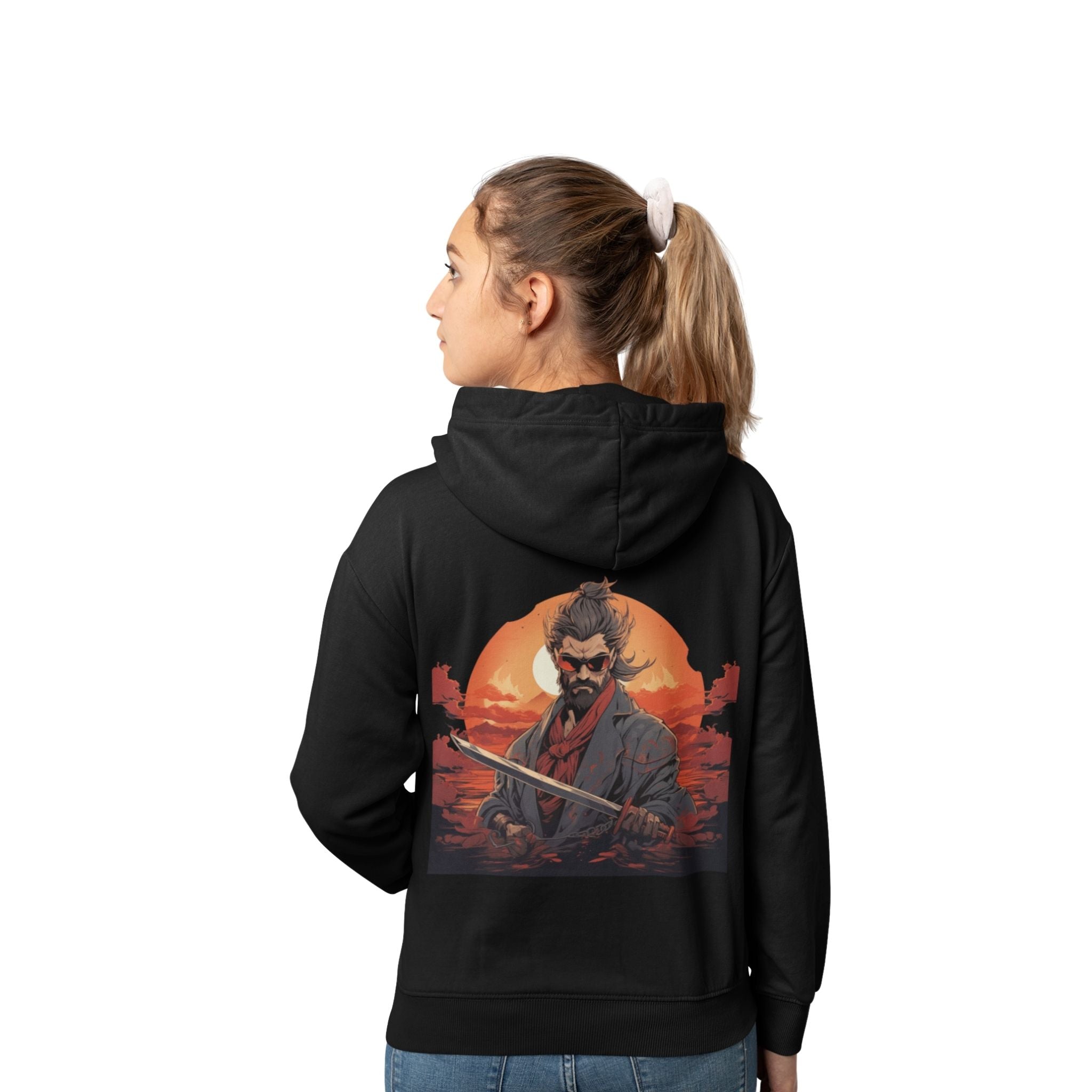 Hoodie - Samurai Sunset Ronin