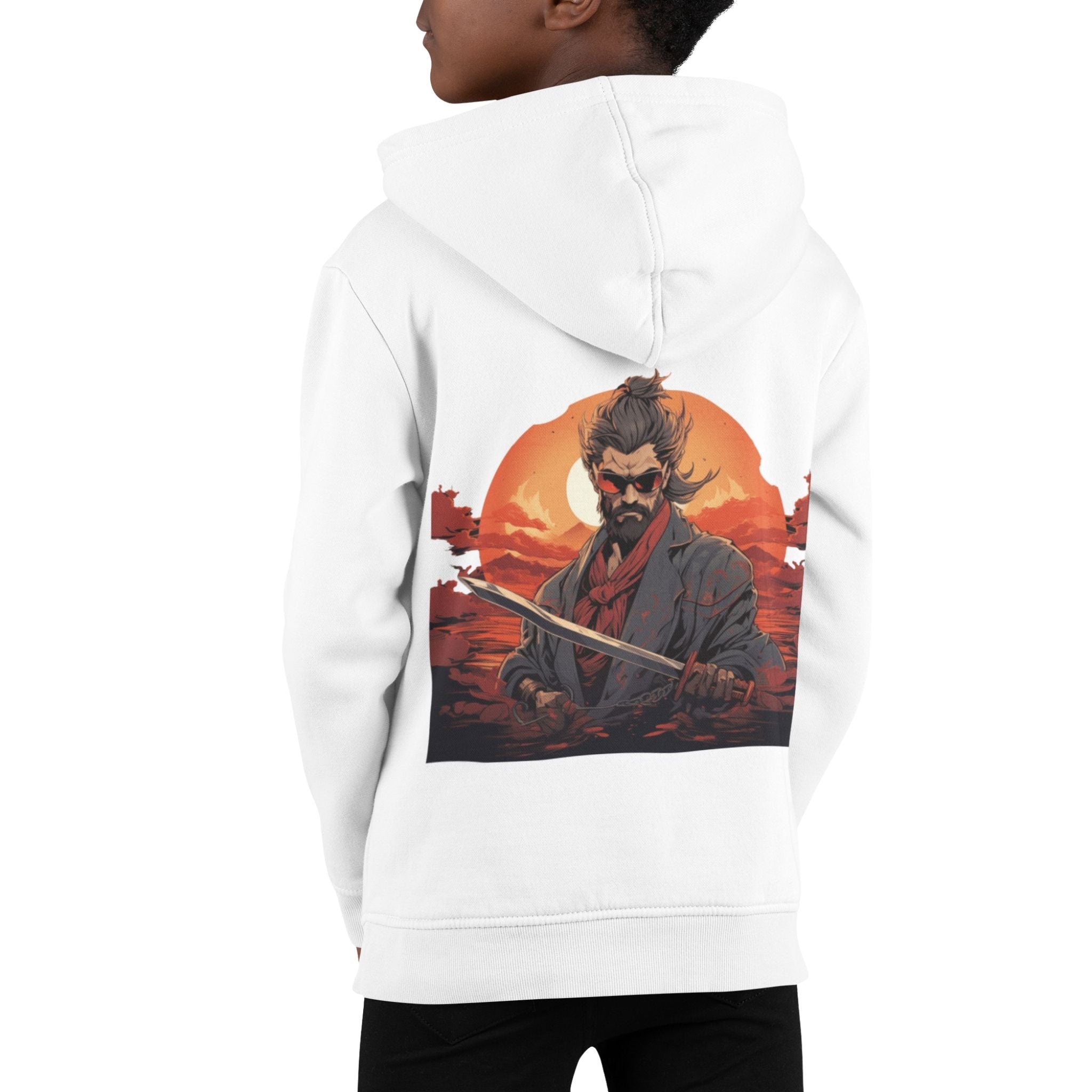 Hoodie - Samurai Sunset Ronin