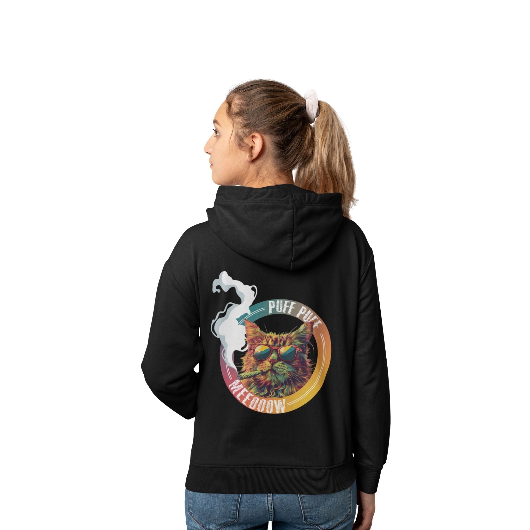 Hoodie - Puff Puff Meow