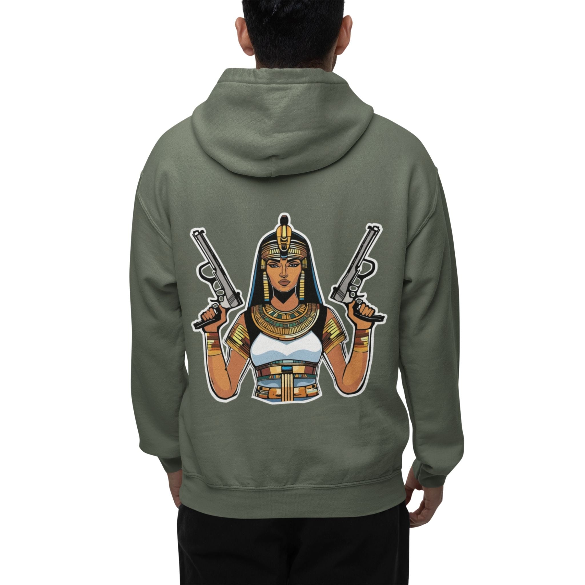 Hoodie - Cleopatra with Guns