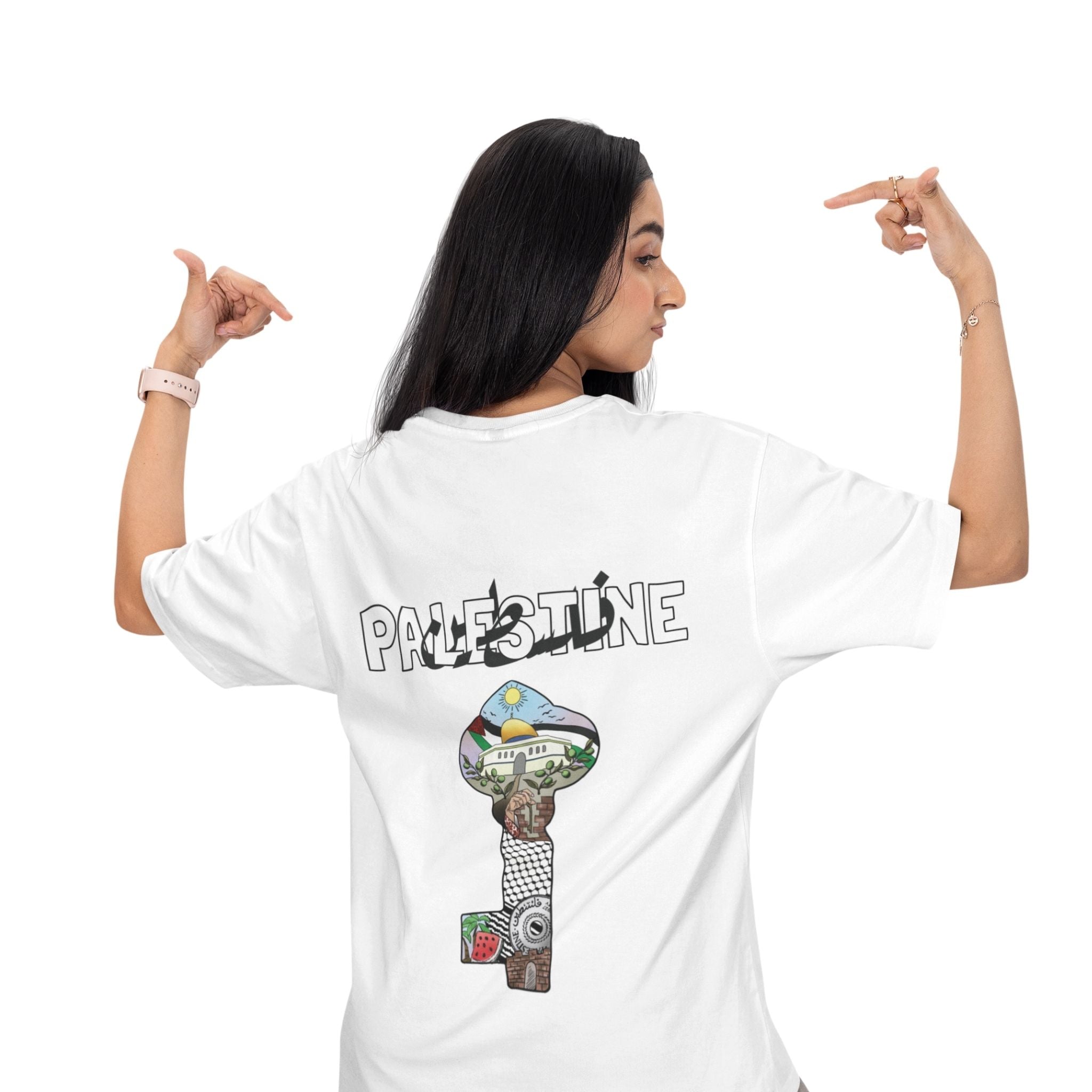 Shirt Over - Palestine Key of Return