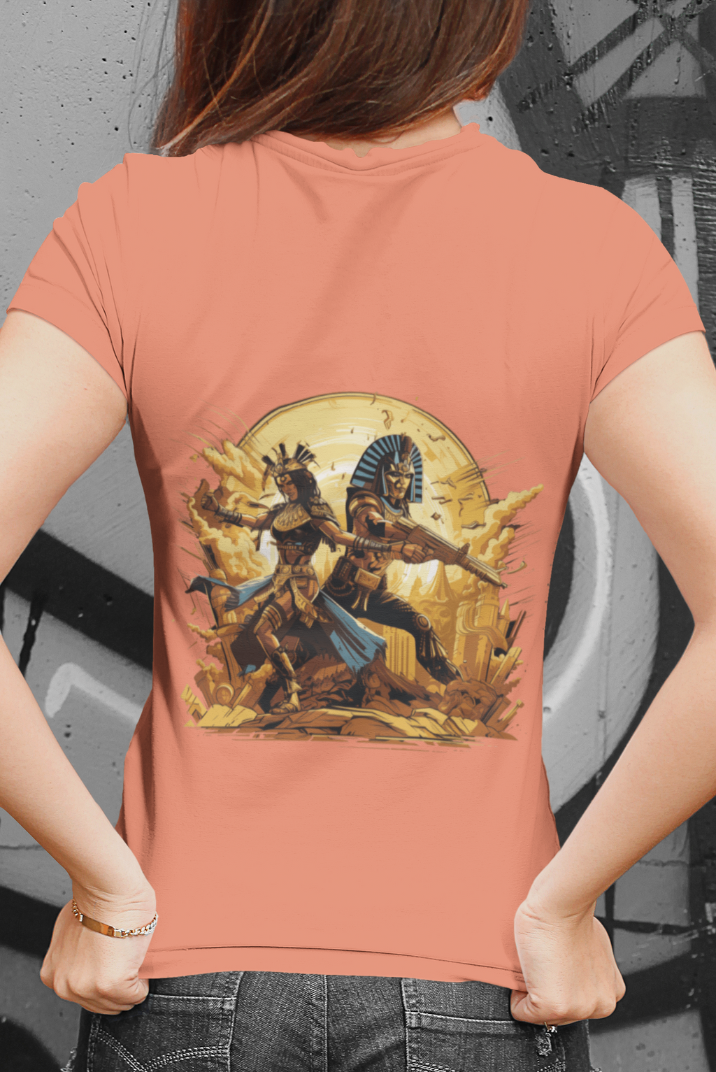 Shirt Reg -  Epic Egyptian Warrior Duo