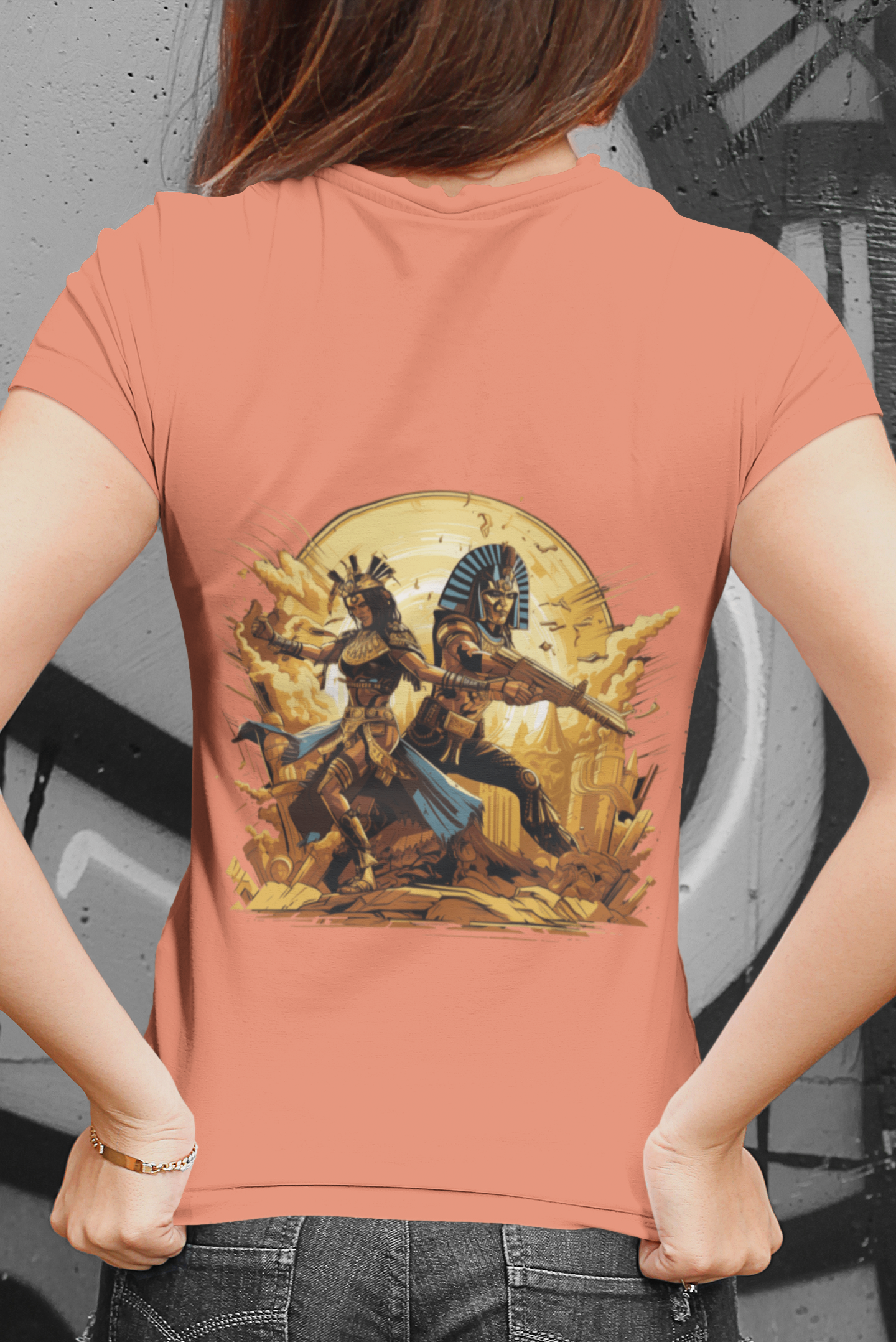 Shirt Reg -  Epic Egyptian Warrior Duo
