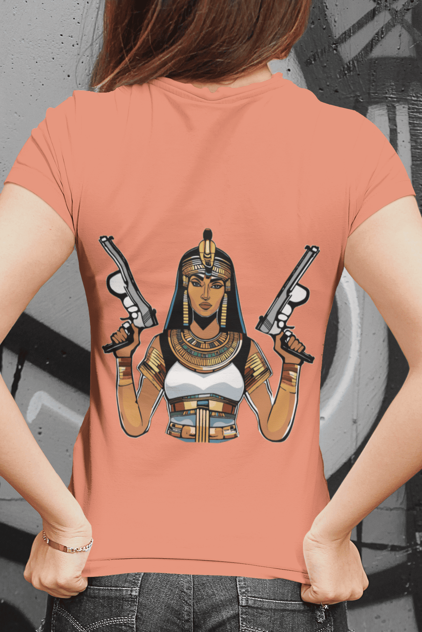 Shirt Reg - Cleopatra with Guns