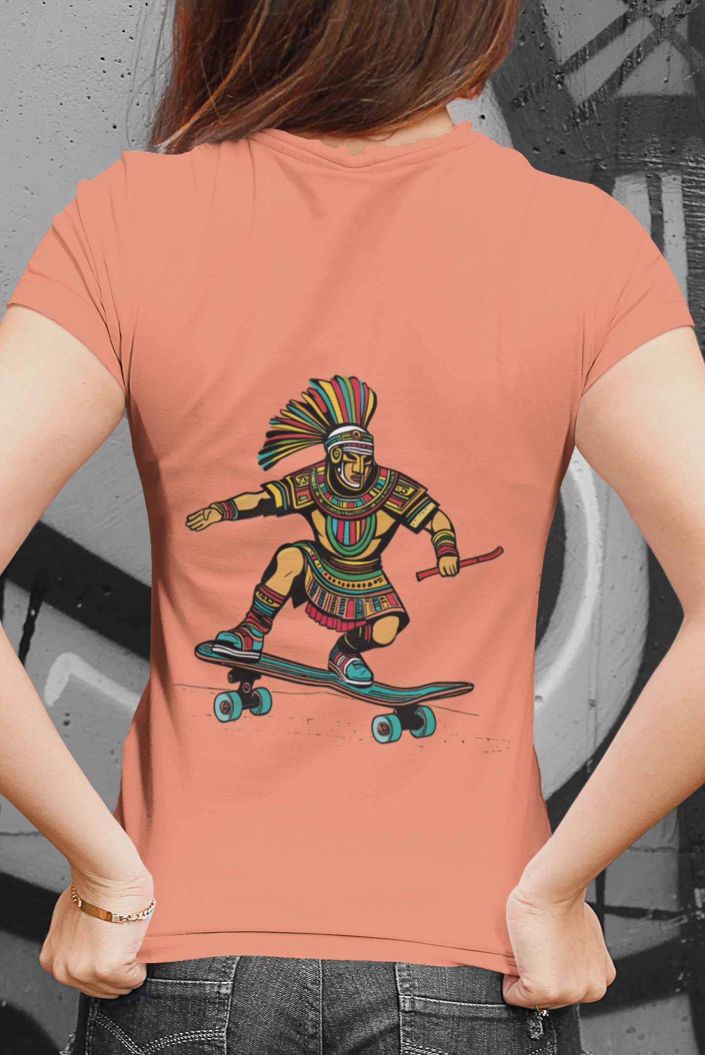 Shirt Reg - Aztec Warrior Skateboarding