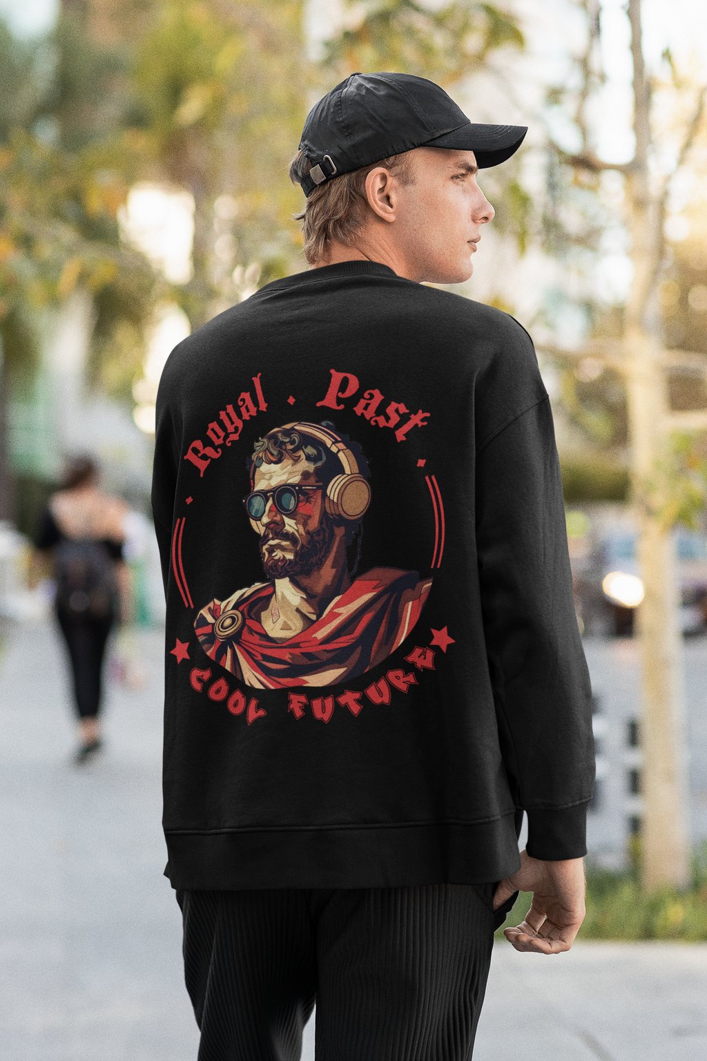 Sweatshirt- Royal Past