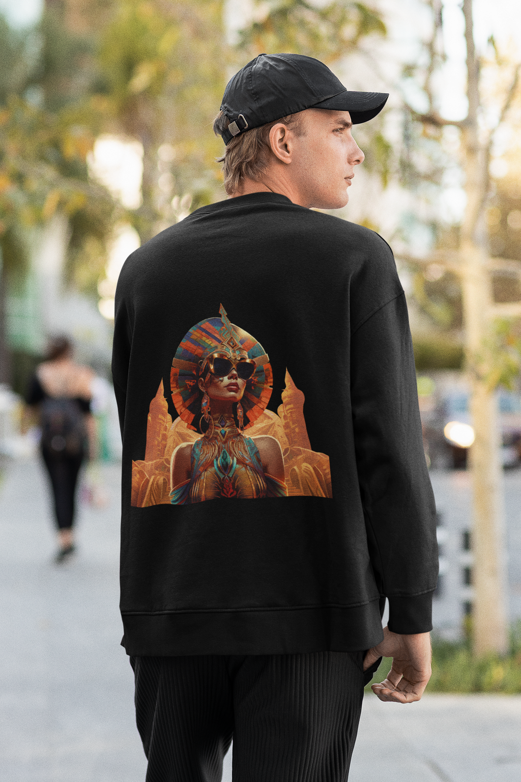 Sweatshirt- Sunlit Temple Majesty