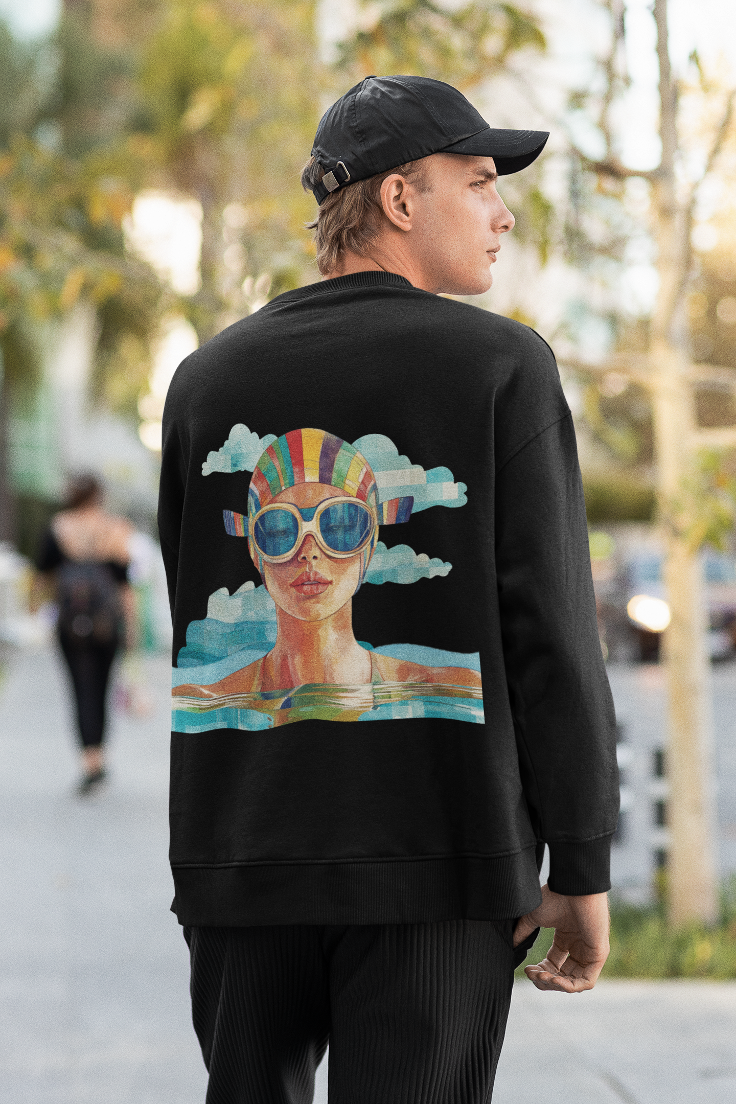 Sweatshirt- Queen of the Pool