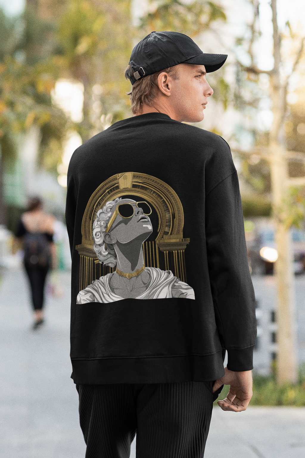 Sweatshirt- Golden Athena