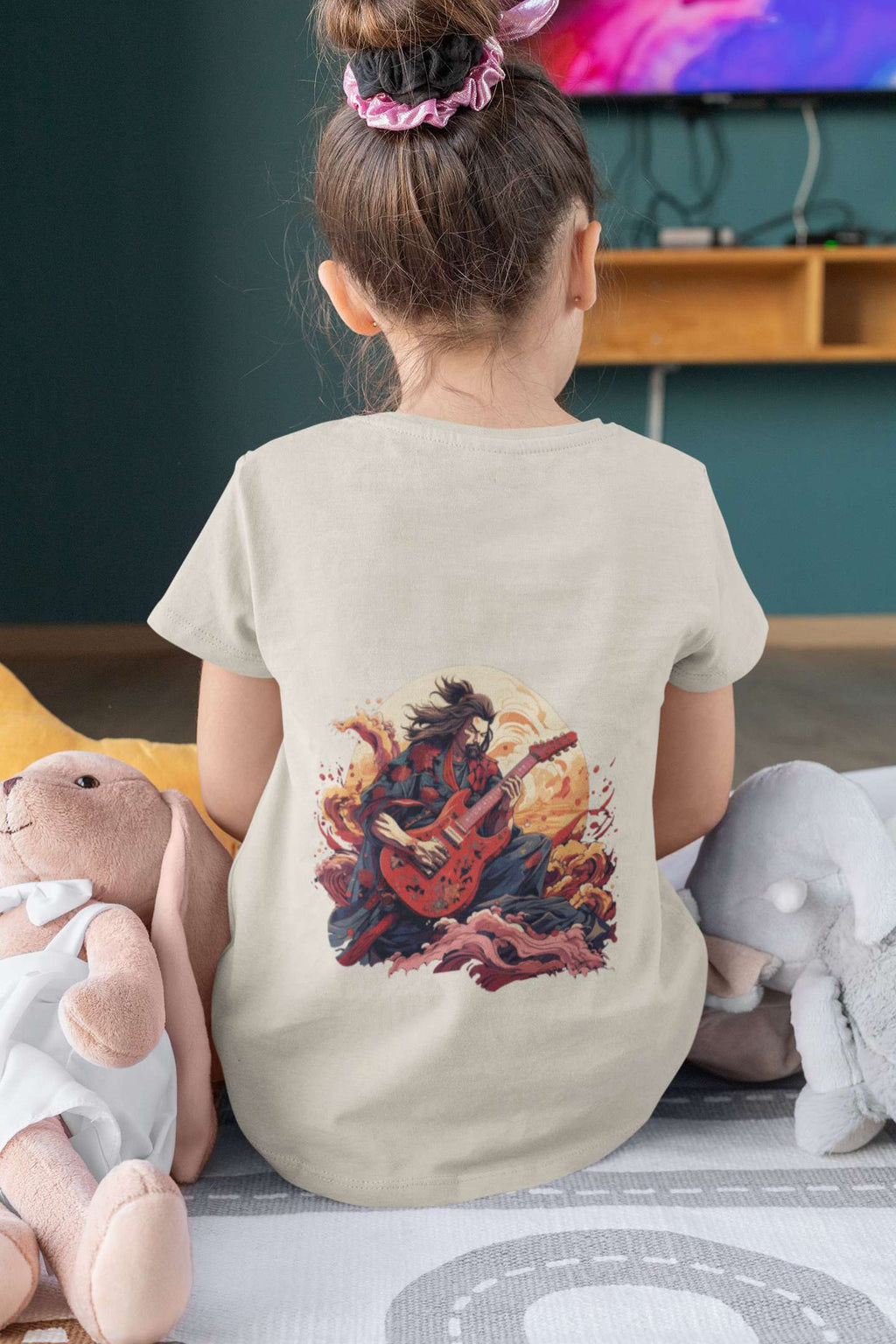 Shirt Reg - Samurai Guitar Waves