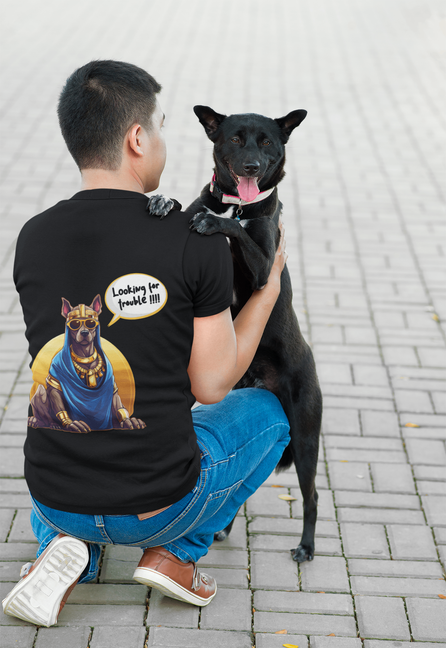 Shirt Reg - Trouble Seeker Anubis