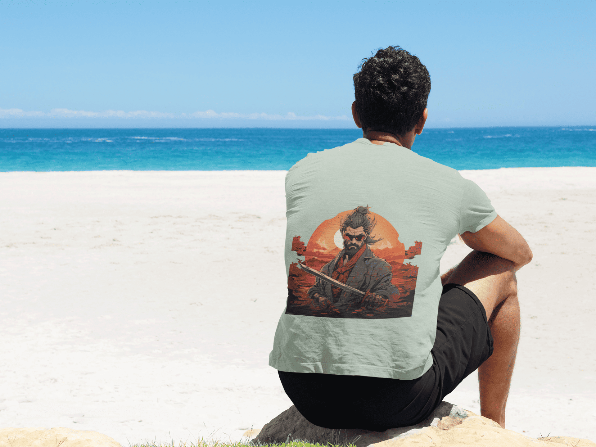 Shirt Reg - Samurai Sunset Ronin