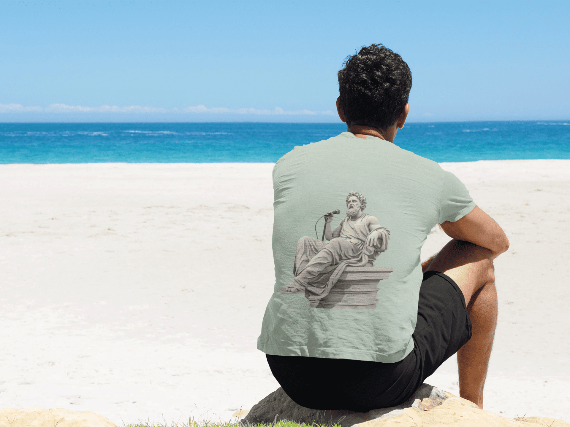 Shirt Reg - Greek Singer Statue
