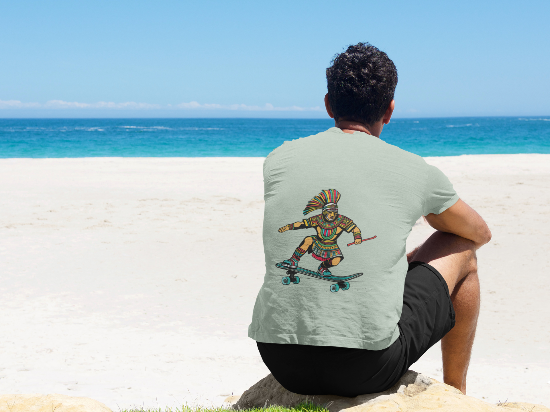 Shirt Reg - Aztec Warrior Skateboarding