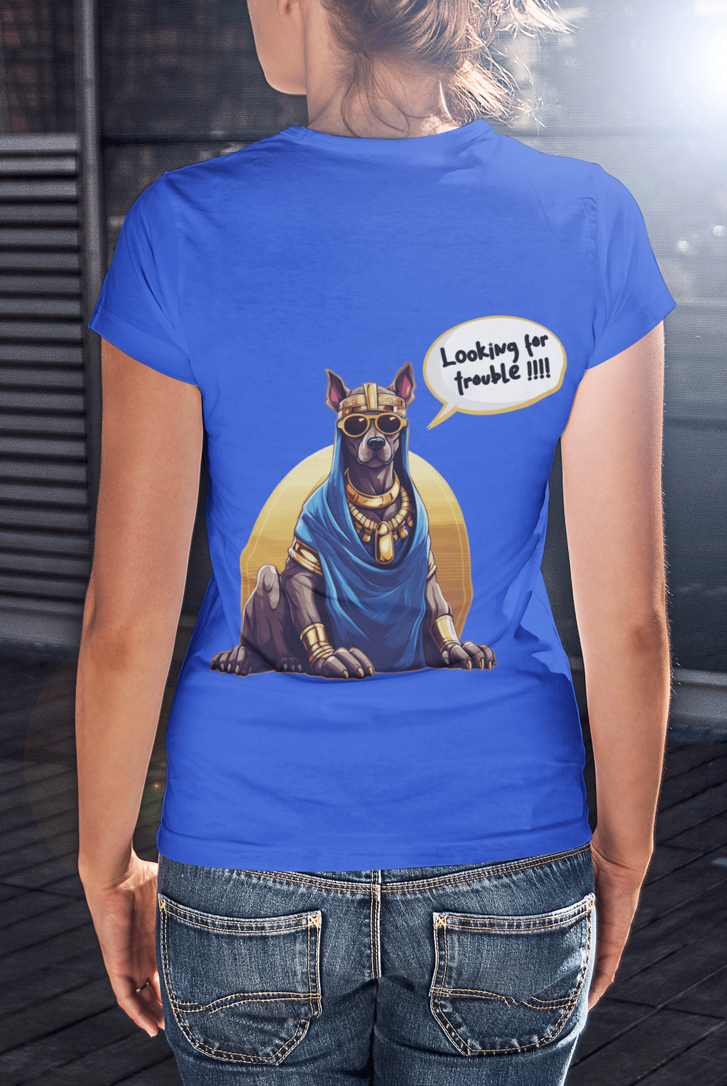 Shirt Reg - Trouble Seeker Anubis