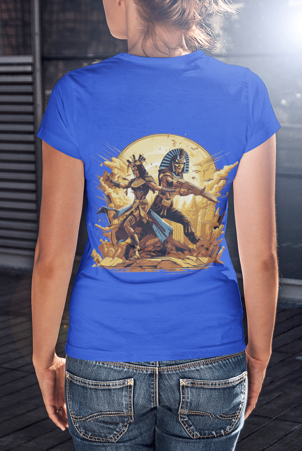 Shirt Reg -  Epic Egyptian Warrior Duo
