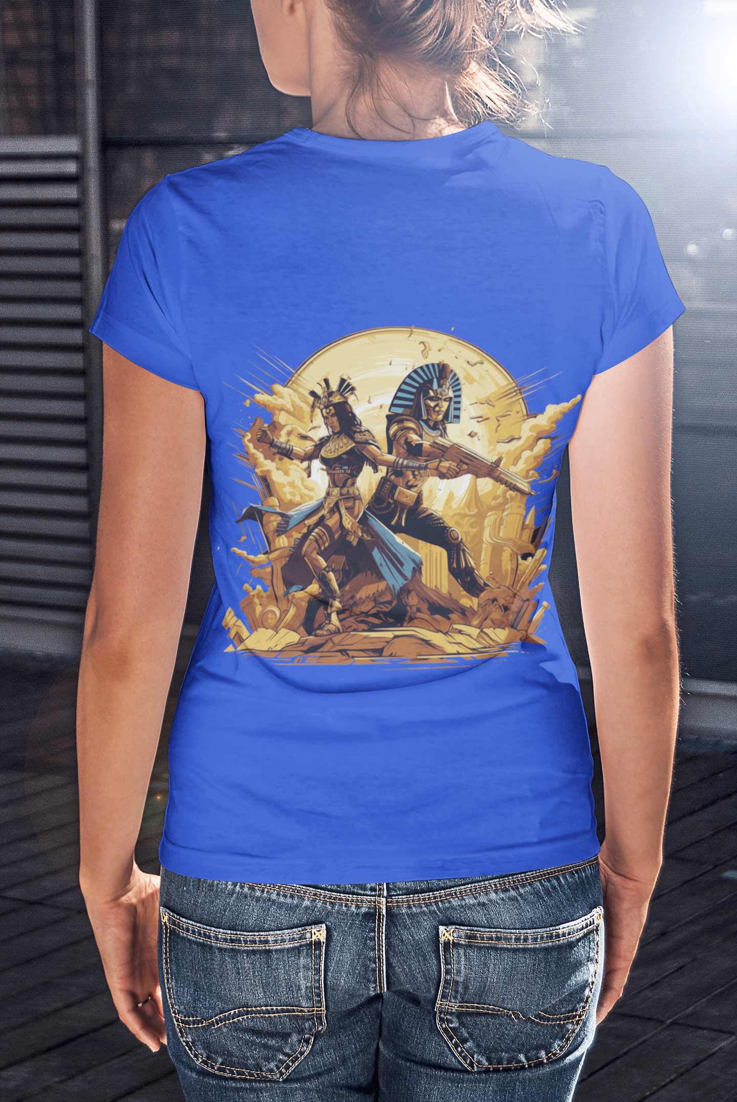Shirt Reg -  Epic Egyptian Warrior Duo