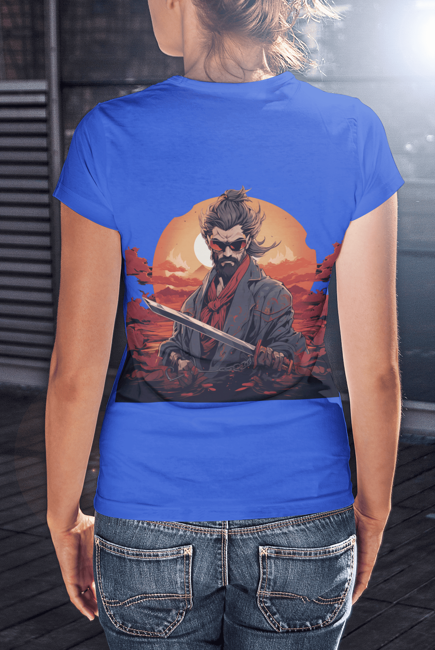 Shirt Reg - Samurai Sunset Ronin