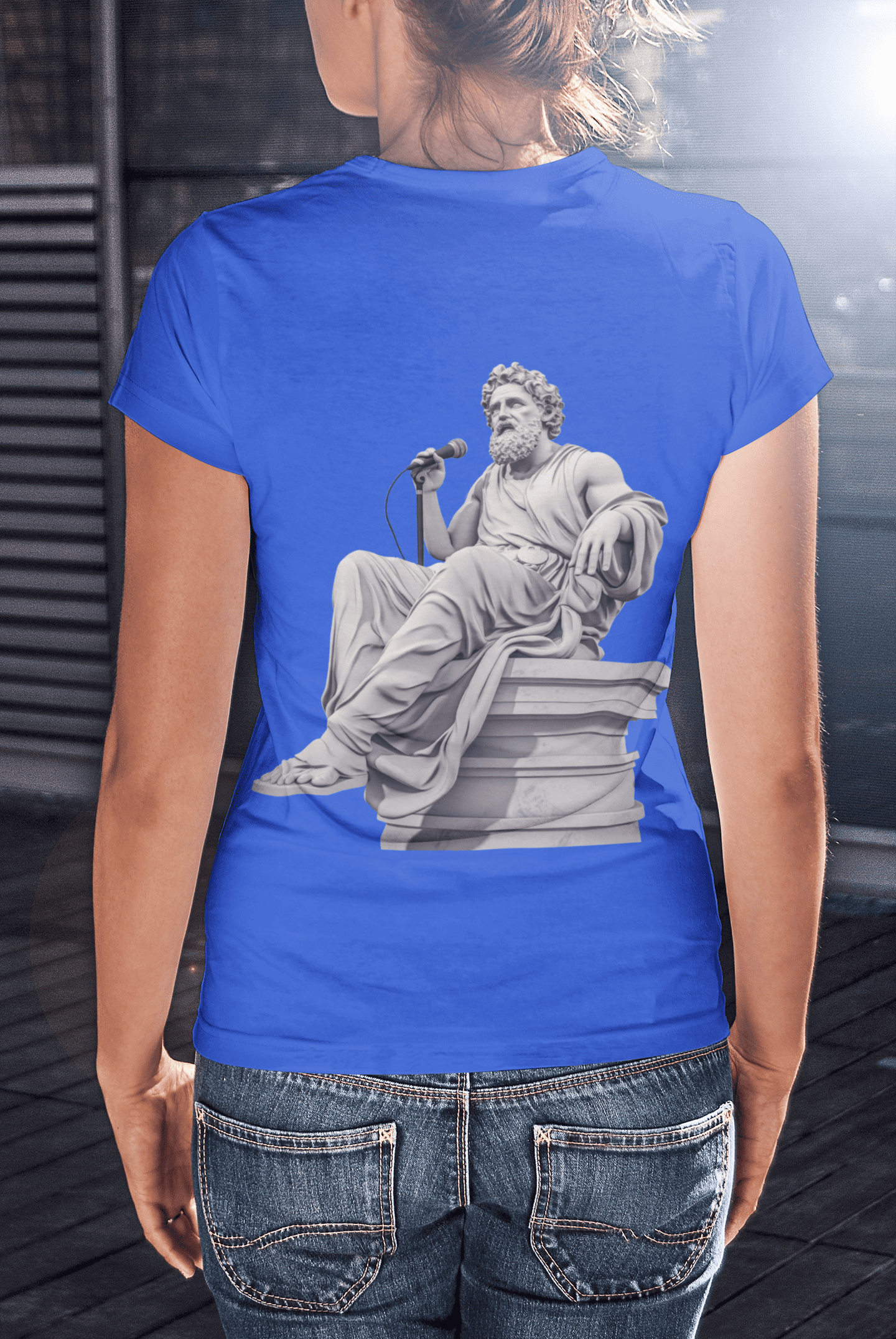 Shirt Reg - Greek Singer Statue