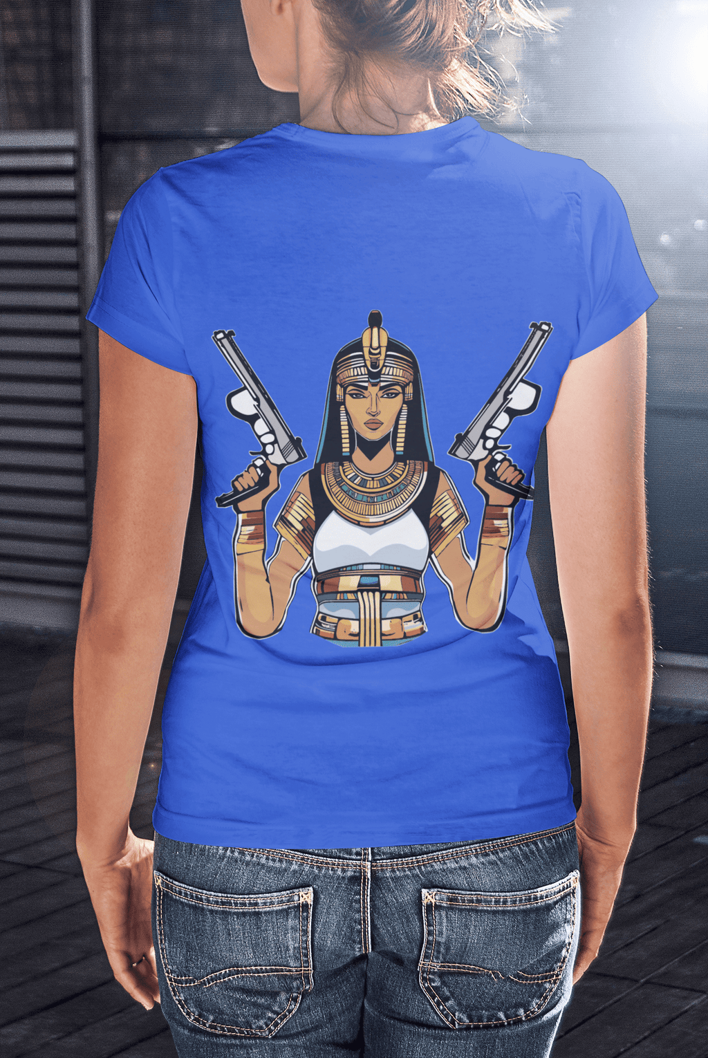 Shirt Reg - Cleopatra with Guns
