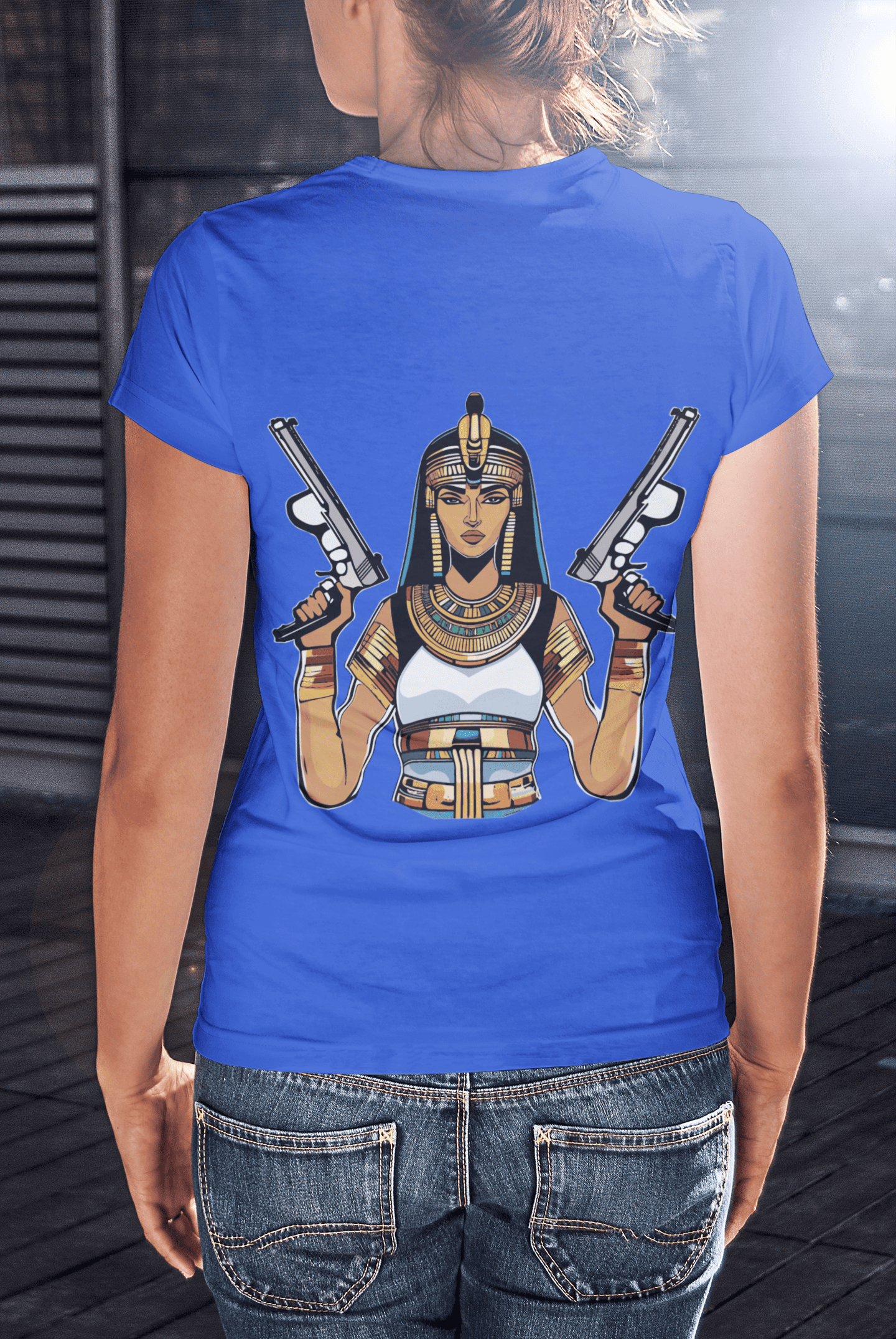 Shirt Reg - Cleopatra with Guns