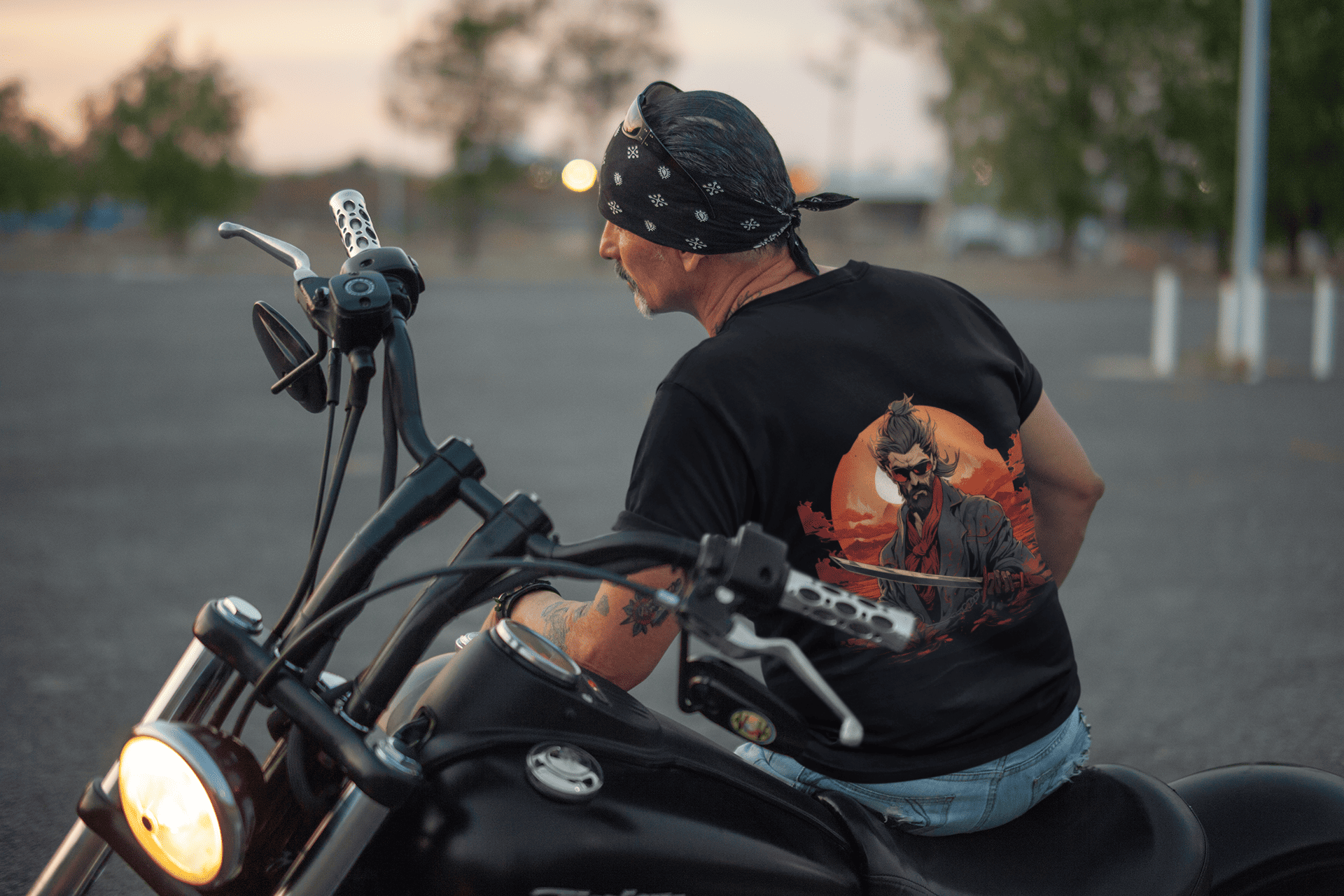 Shirt Reg - Samurai Sunset Ronin