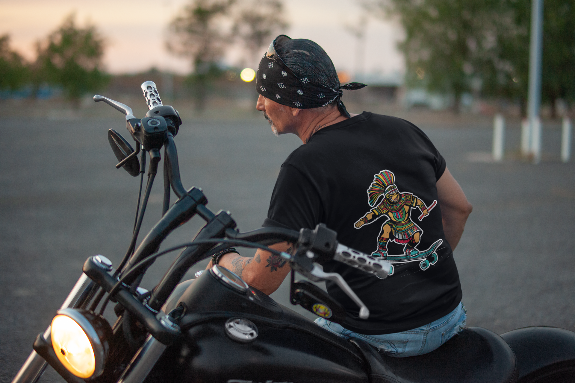 Shirt Reg - Aztec Warrior Skateboarding