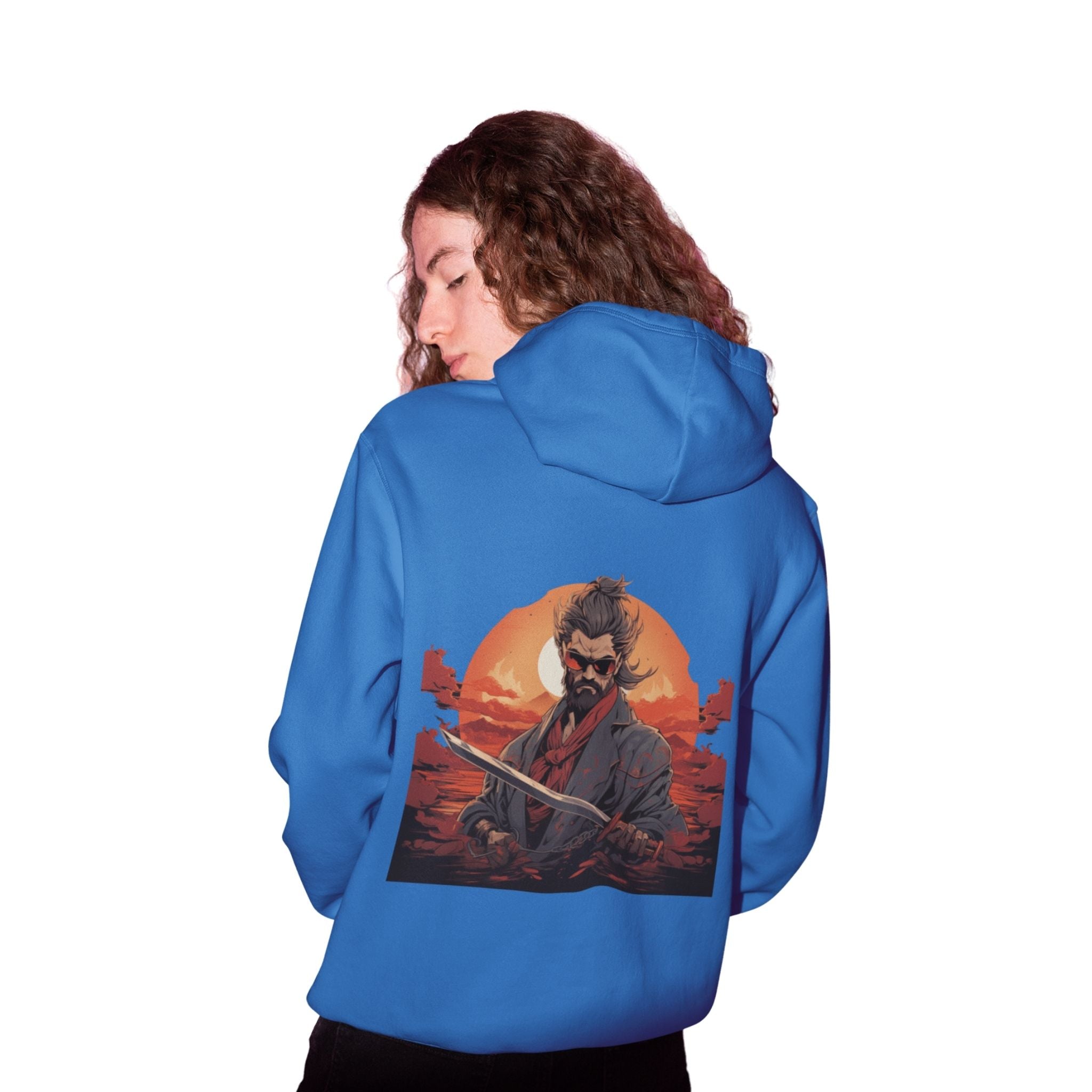 Hoodie - Samurai Sunset Ronin