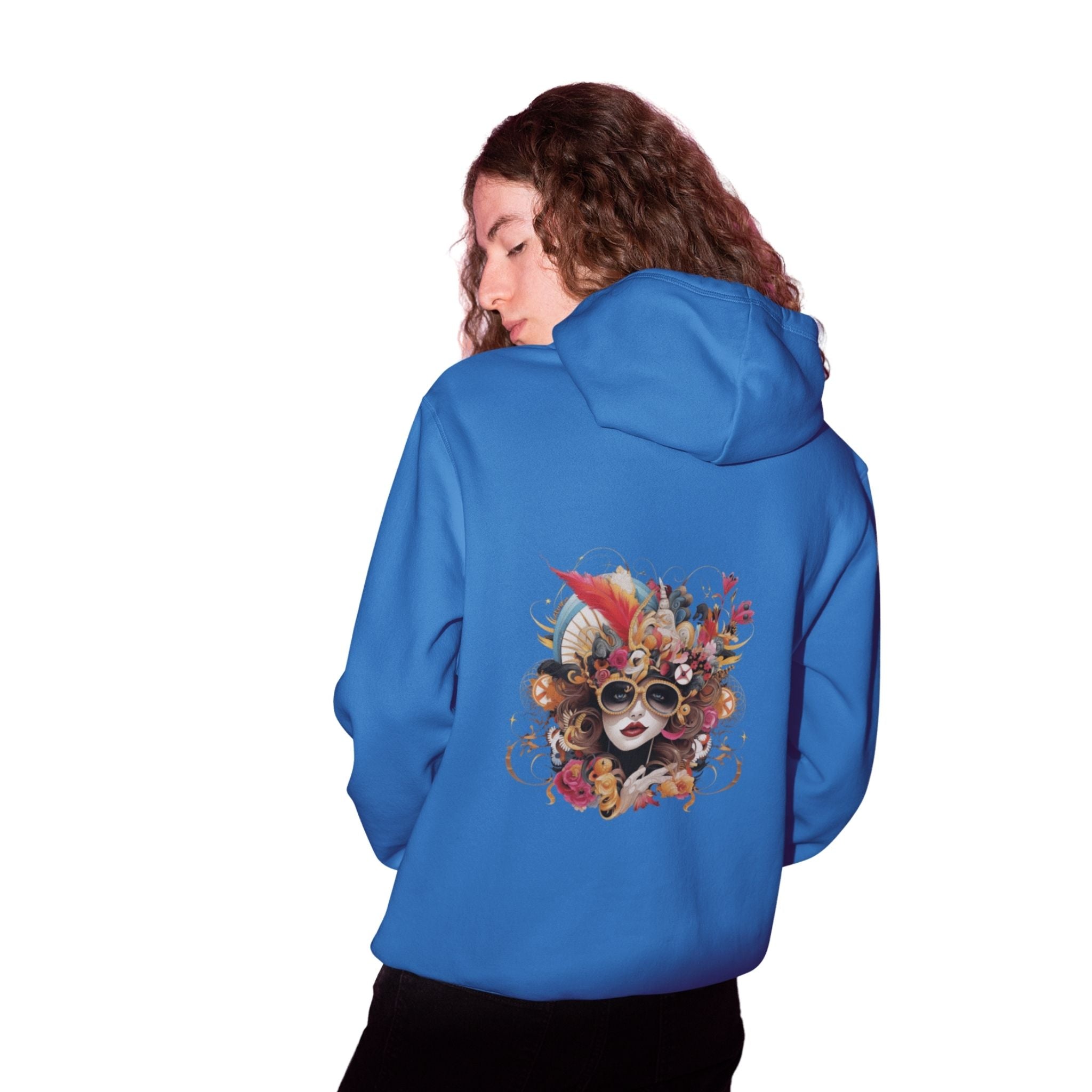 Hoodie - Floral Majesty