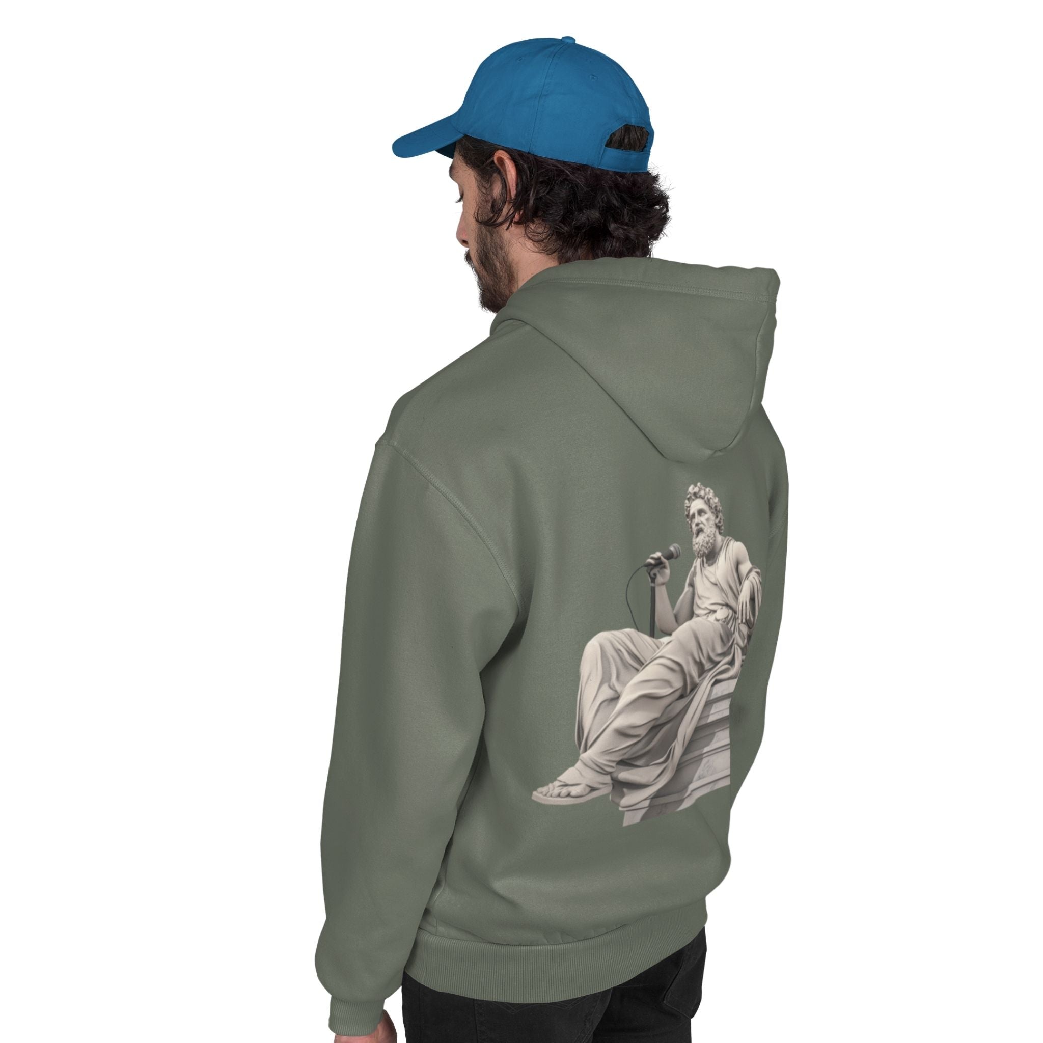 Hoodie - Greek Singer Statue