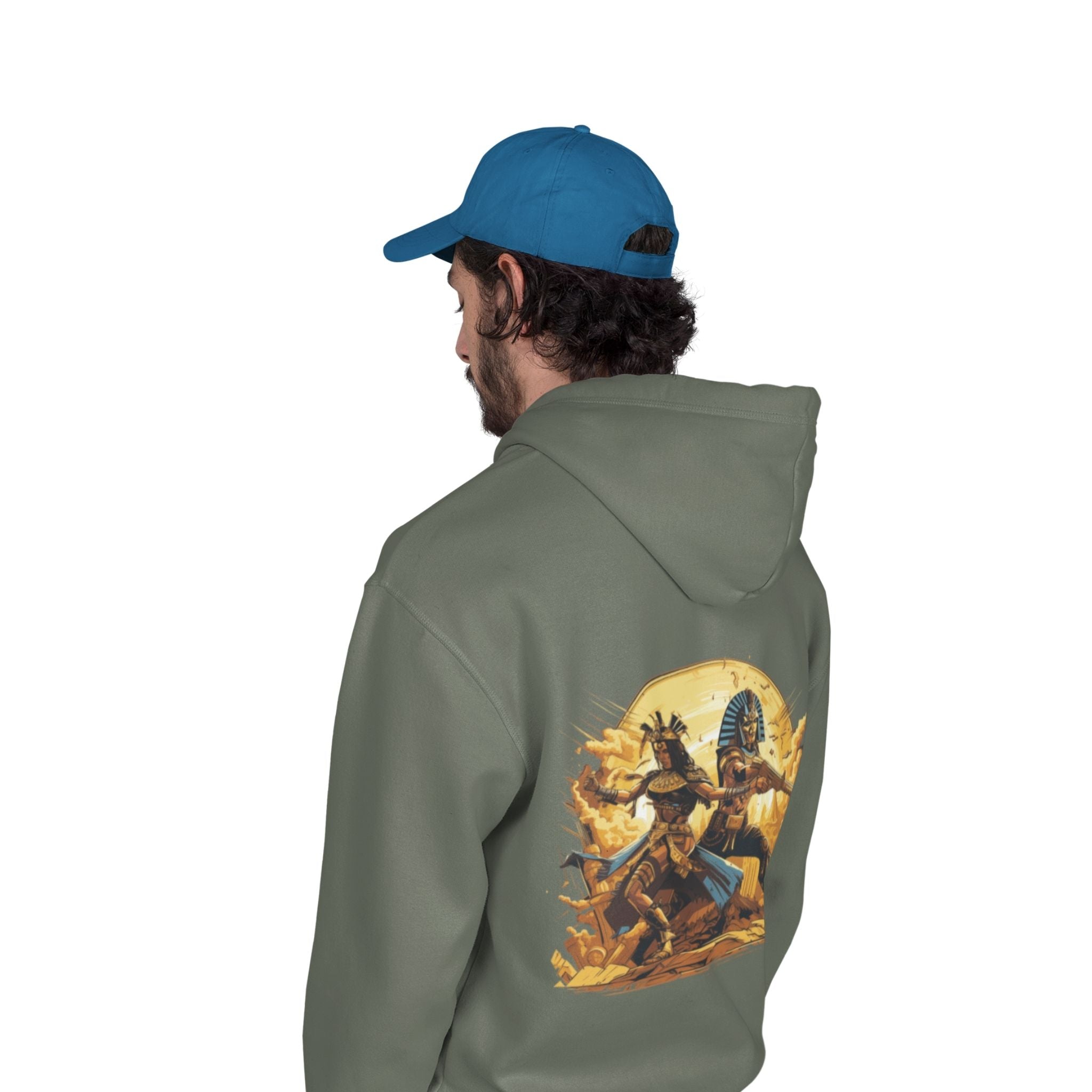 Hoodie - Epic Egyptian Warrior Duo
