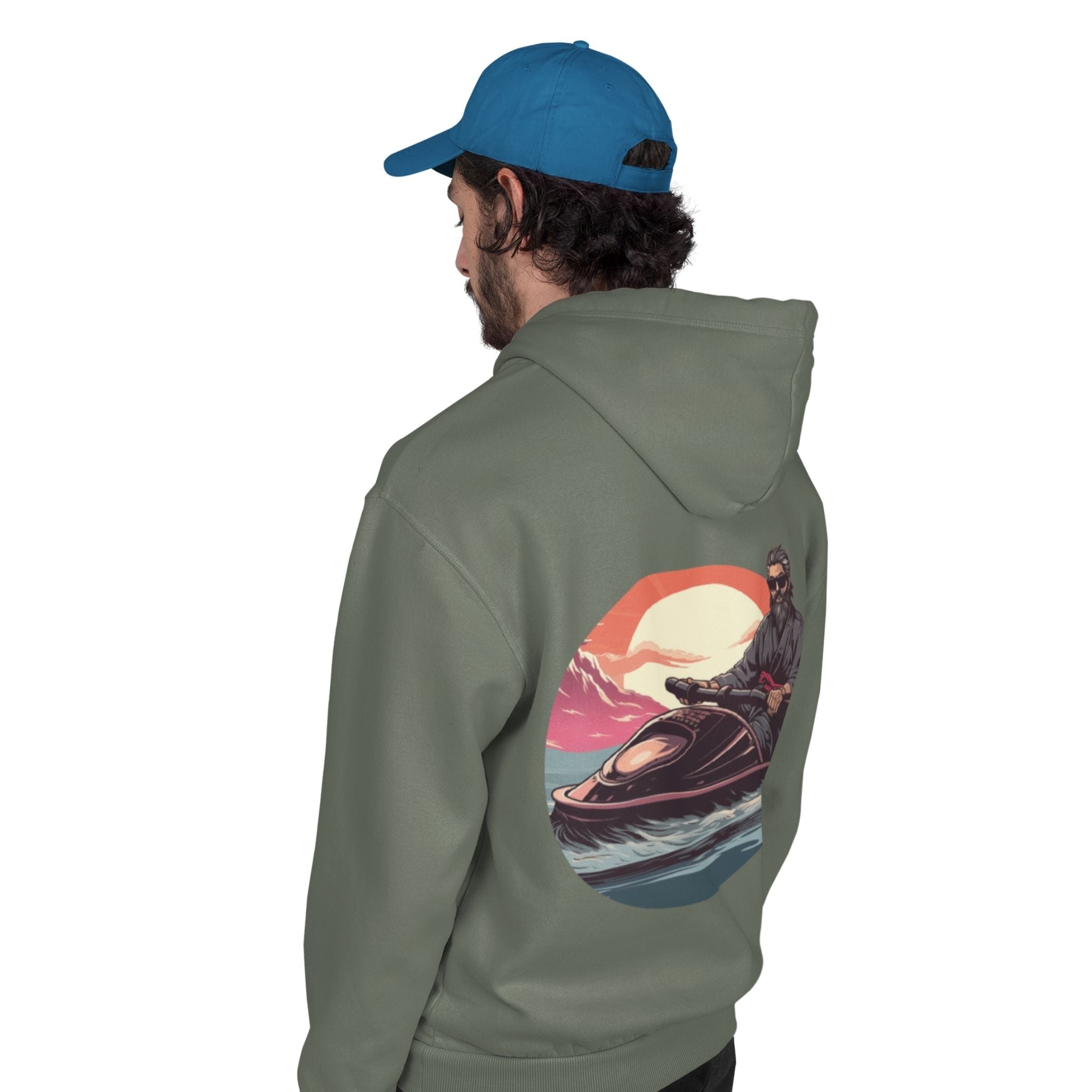 Hoodie - Samurai Waves