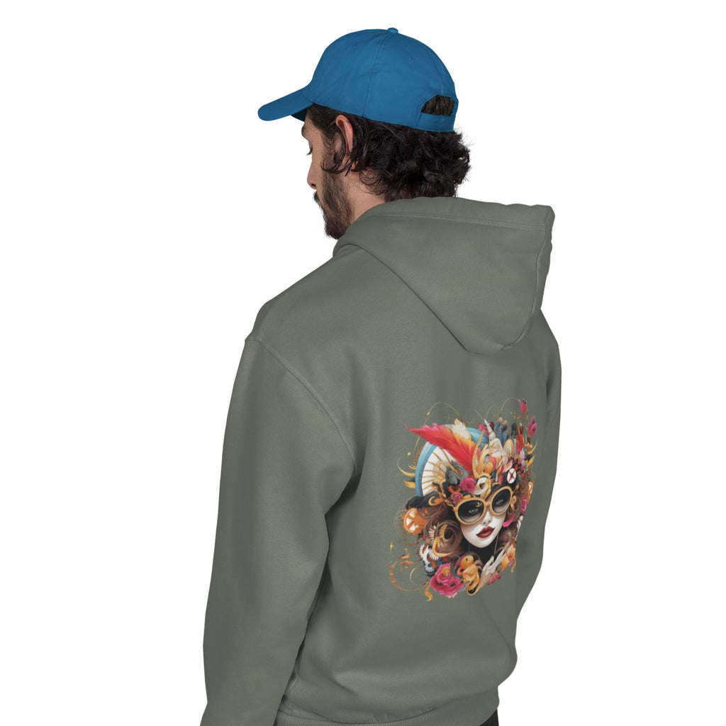 Hoodie - Floral Majesty