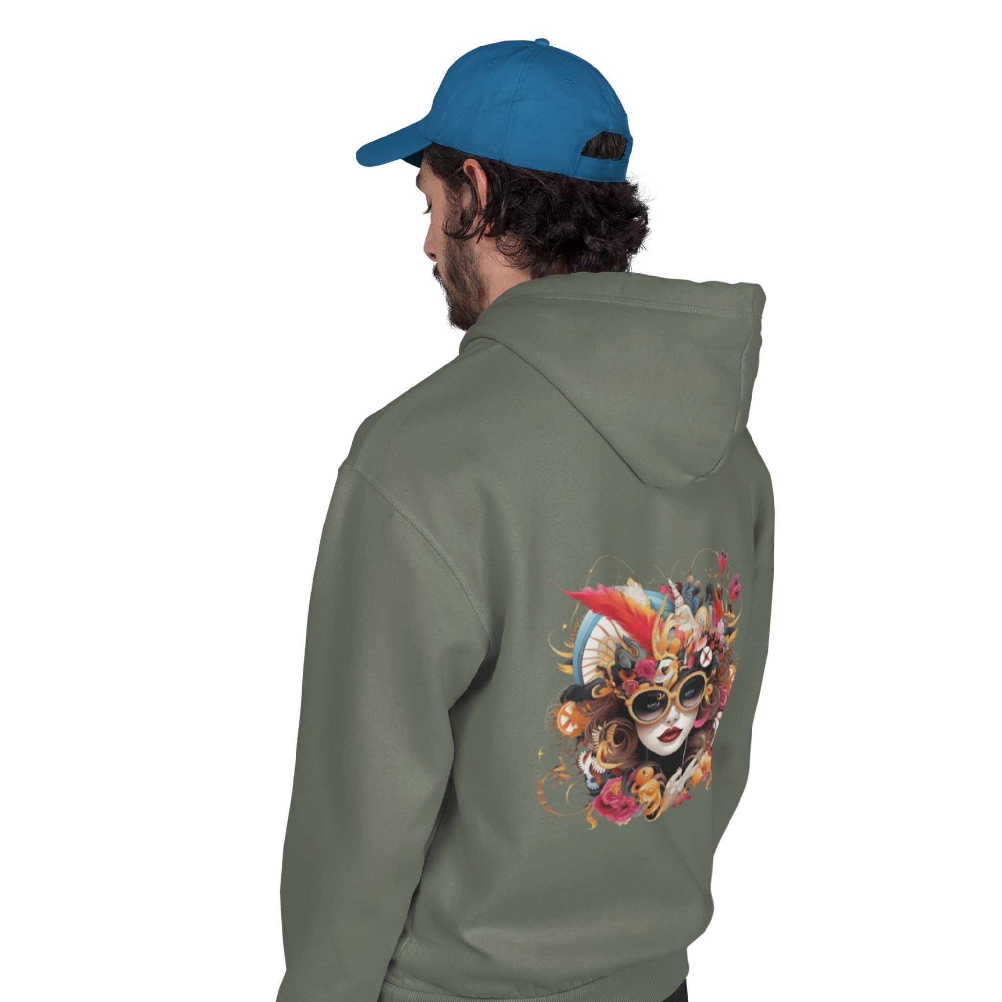 Hoodie - Floral Majesty