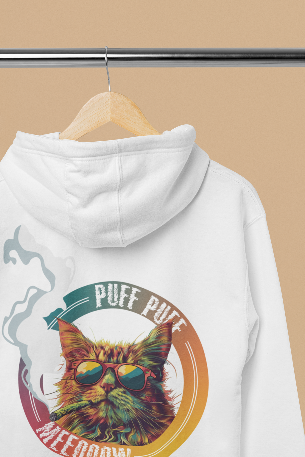 Hoodie - Puff Puff Meow