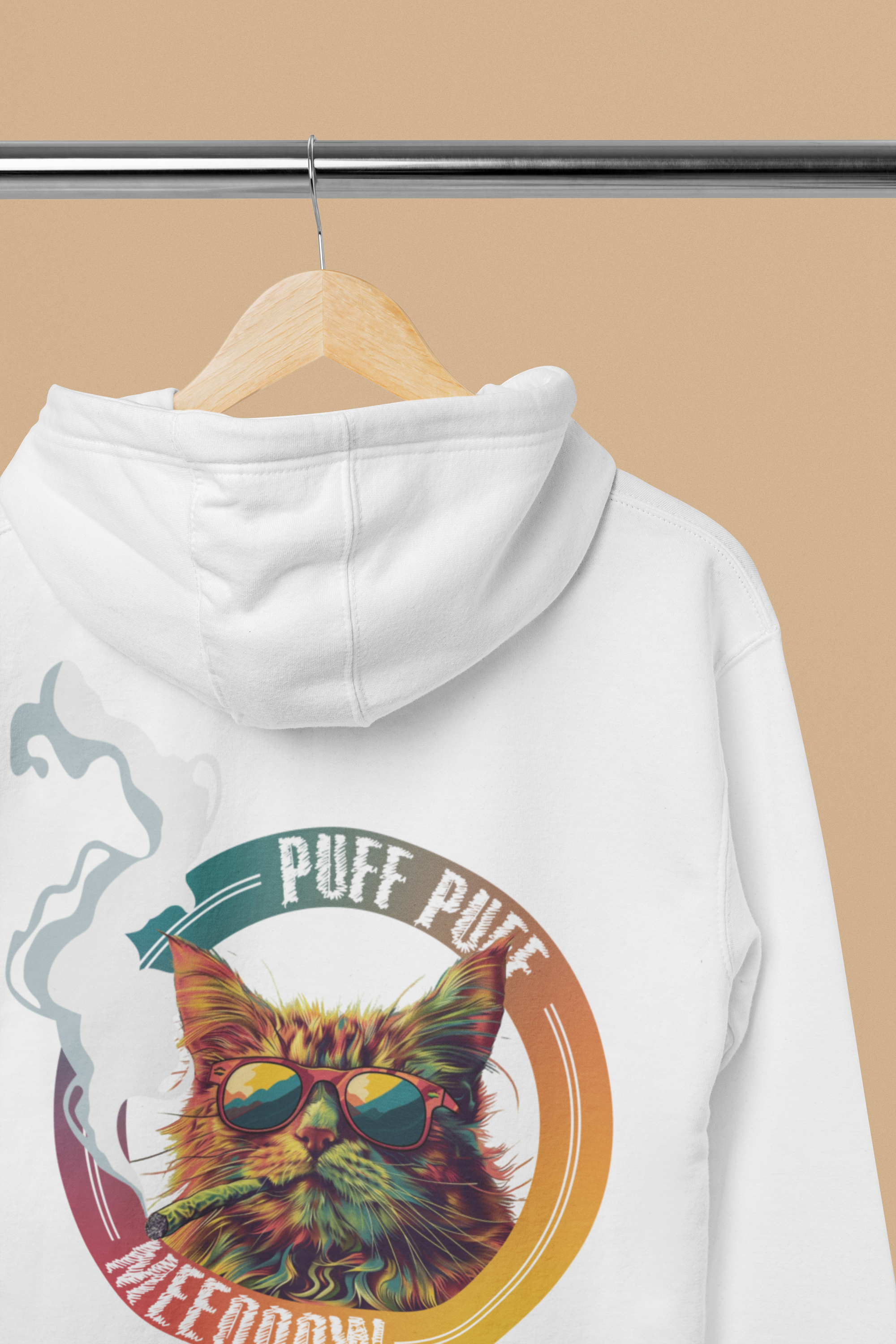 Hoodie - Puff Puff Meow