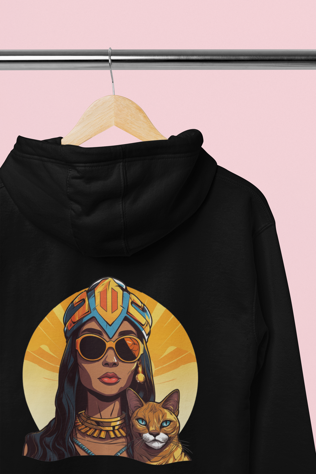 Hoodie - Cleopatra & Cat