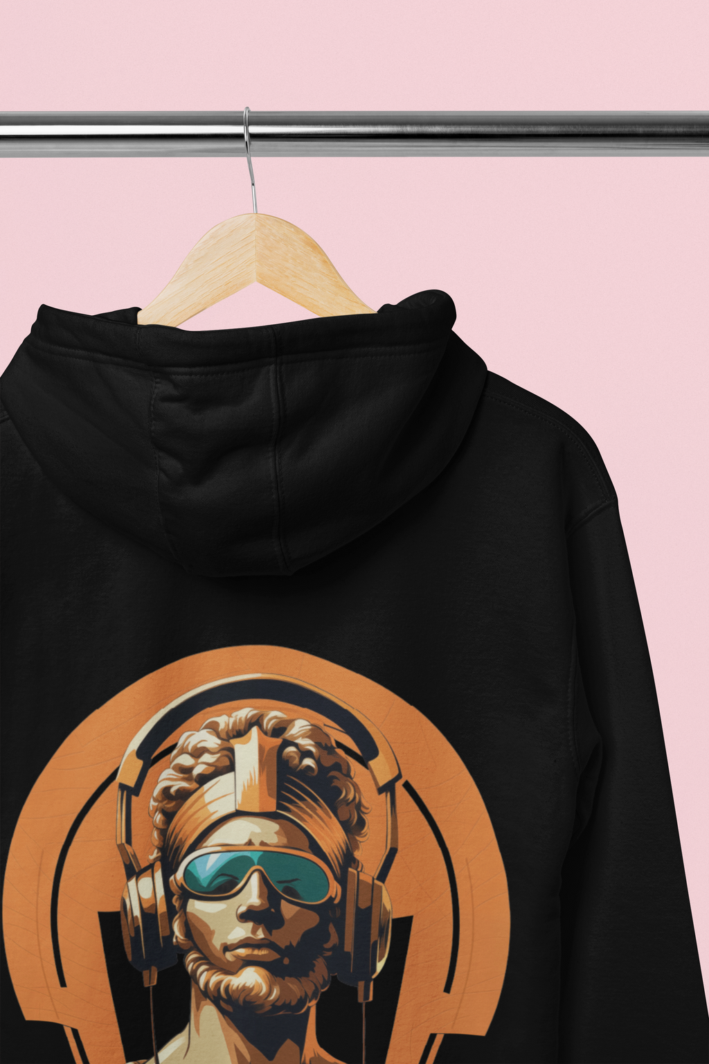 Hoodie -  Greek Headphones Vibe