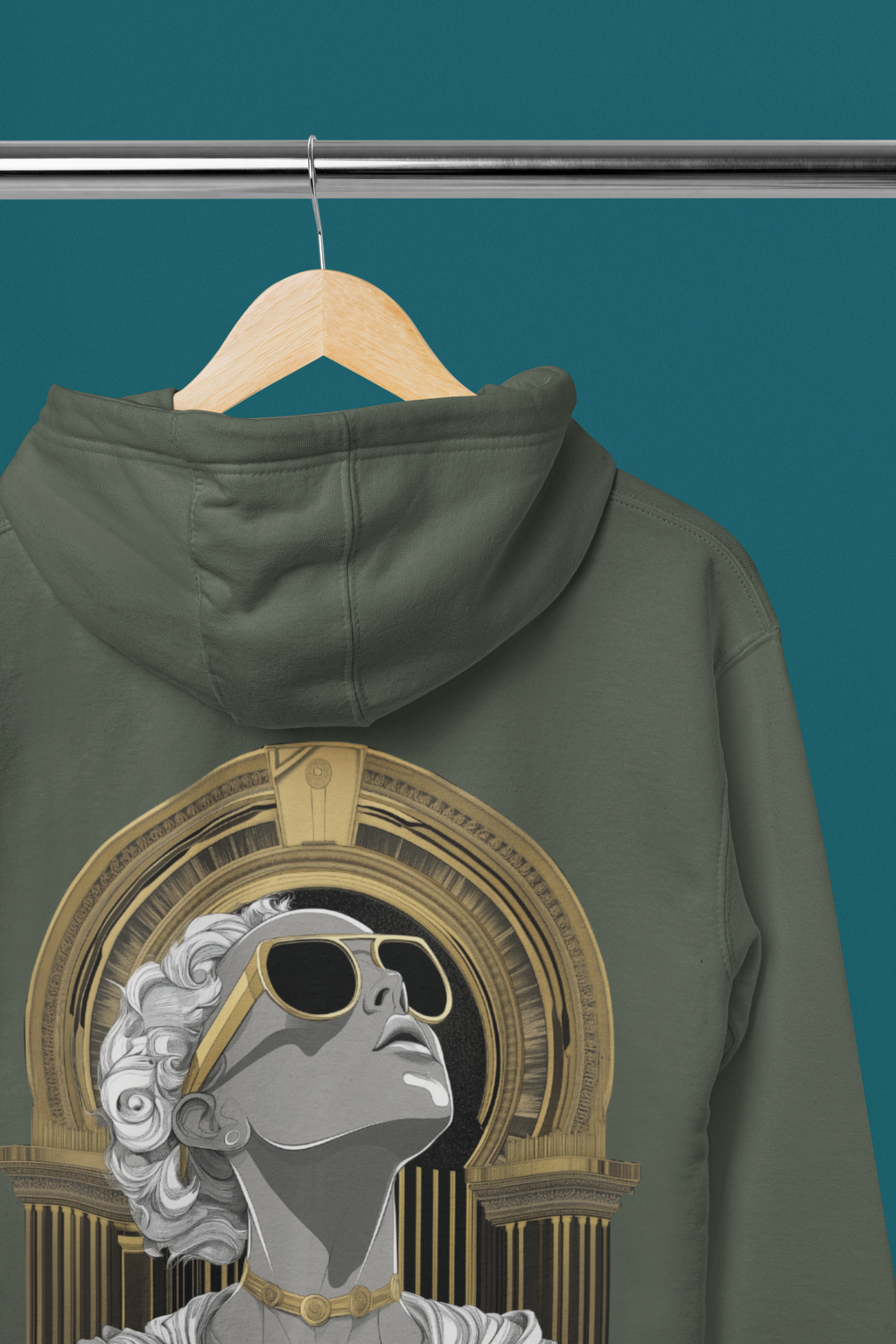 Hoodie - Golden Athena